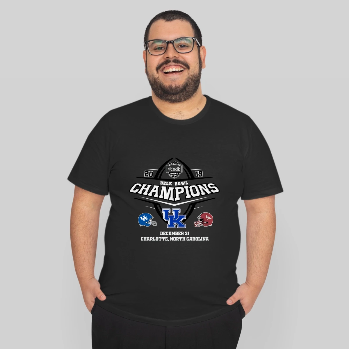 2019 Belk Bowl Champions Kentucky Wildcat Vs Virginia Tech Hokies