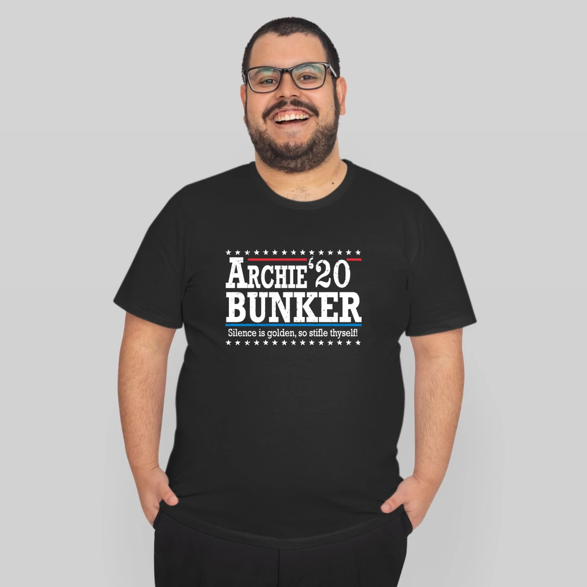 2020 Archie Bunker Silence Is Golden So Stifle Thyself