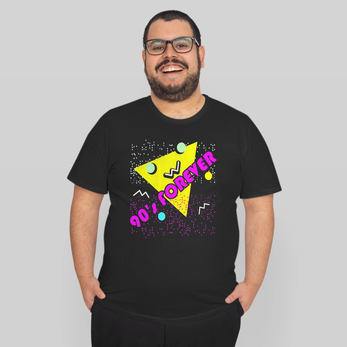 90s Forever Retro 1990s Vintage Style Tee