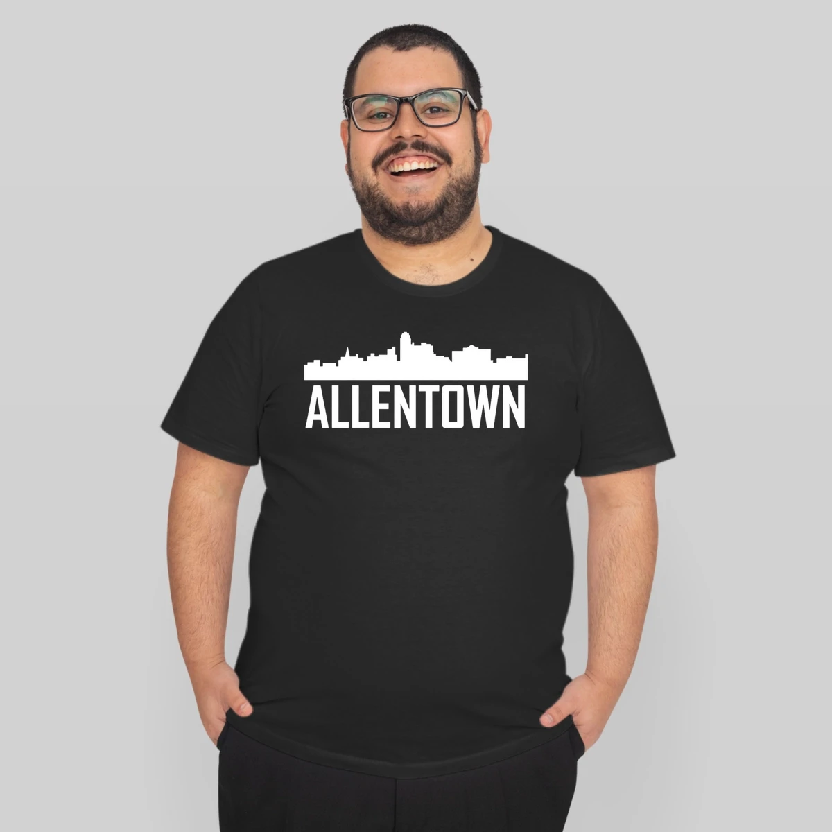 Allentown Pennsylvania City Skyline