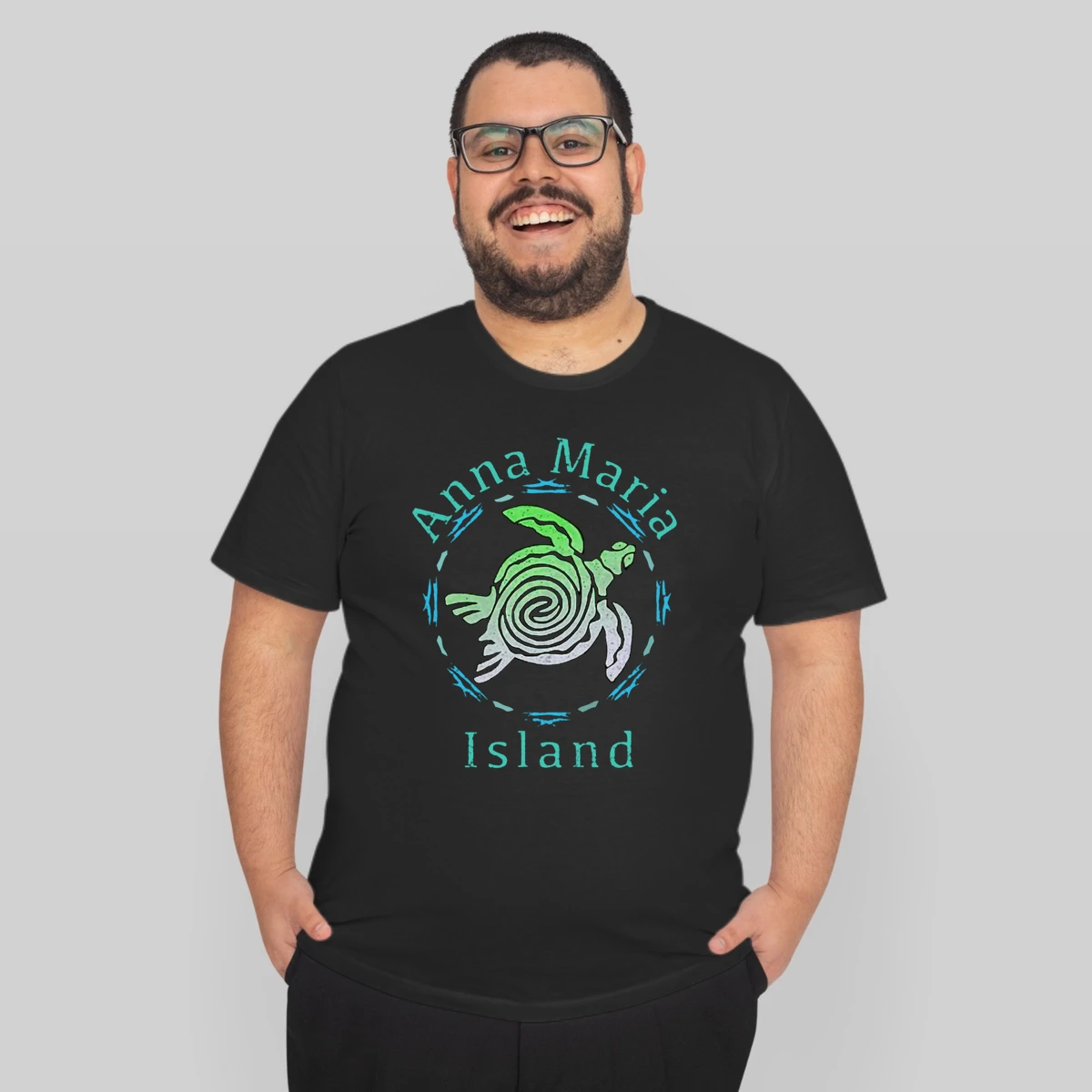 Anna Maria Island Vintage Tribal Turtle 