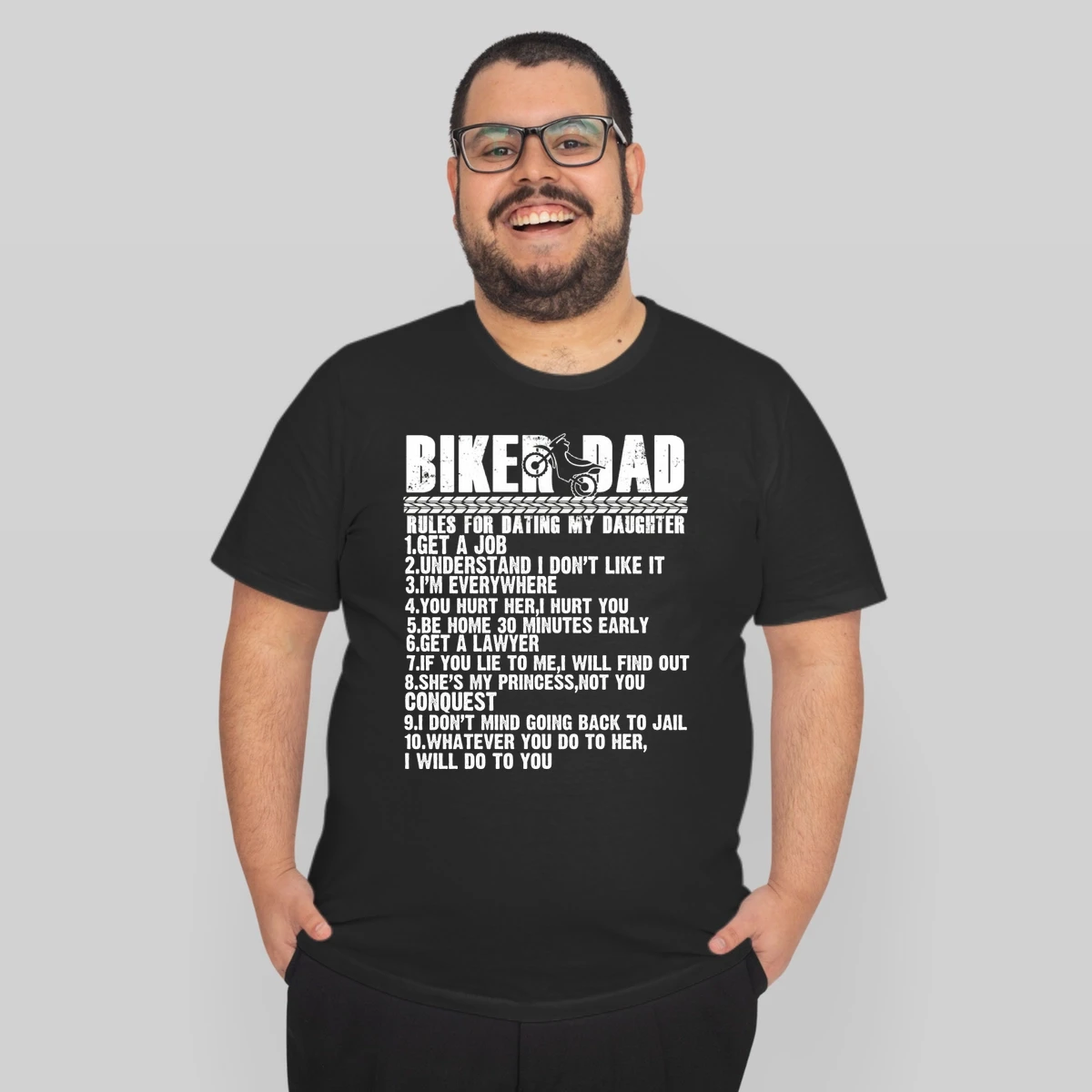 Biker Dad Rules For Dating My Daughter T Black Youth B077s2m9k2 1