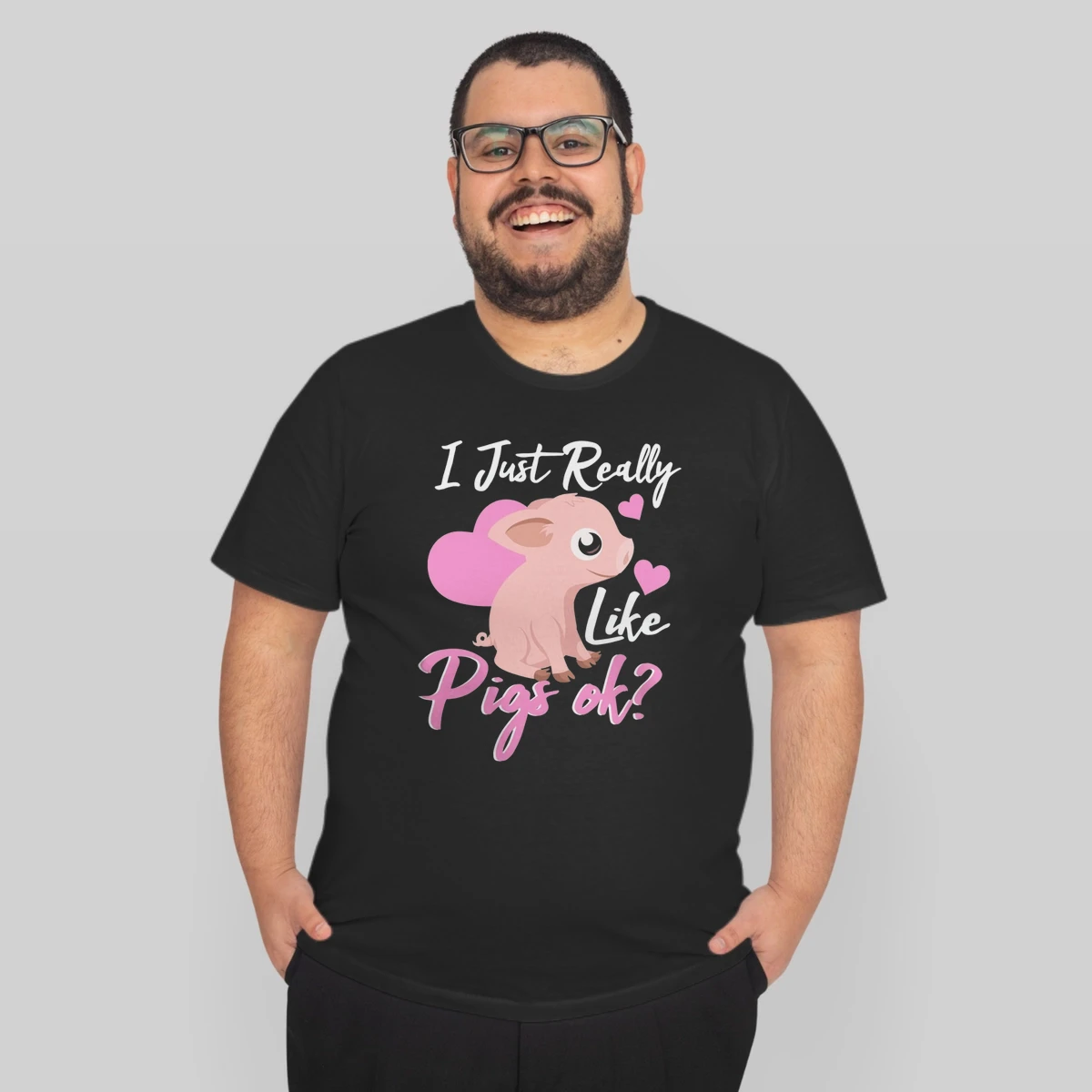 Cute Piglet Pink Pig