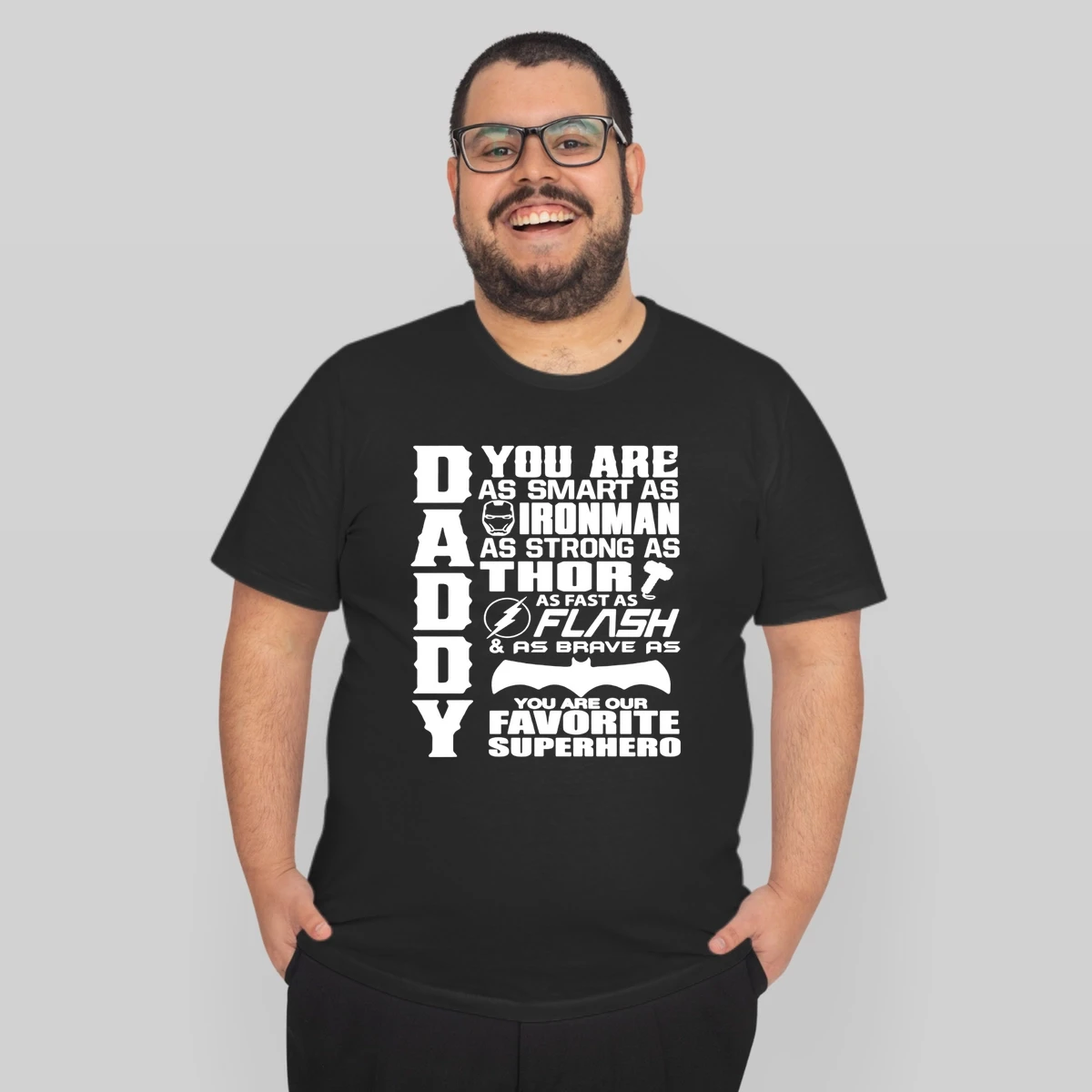 Daddy Superhero Fathers Day Gift For Dad