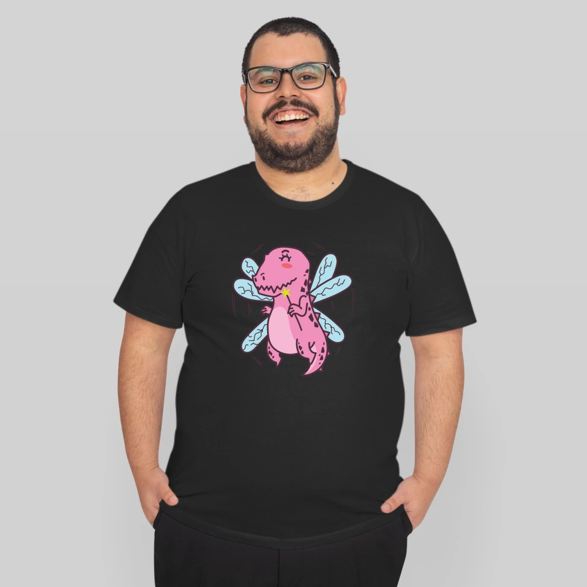 Dino With Butterfly Feathers Dinosaur