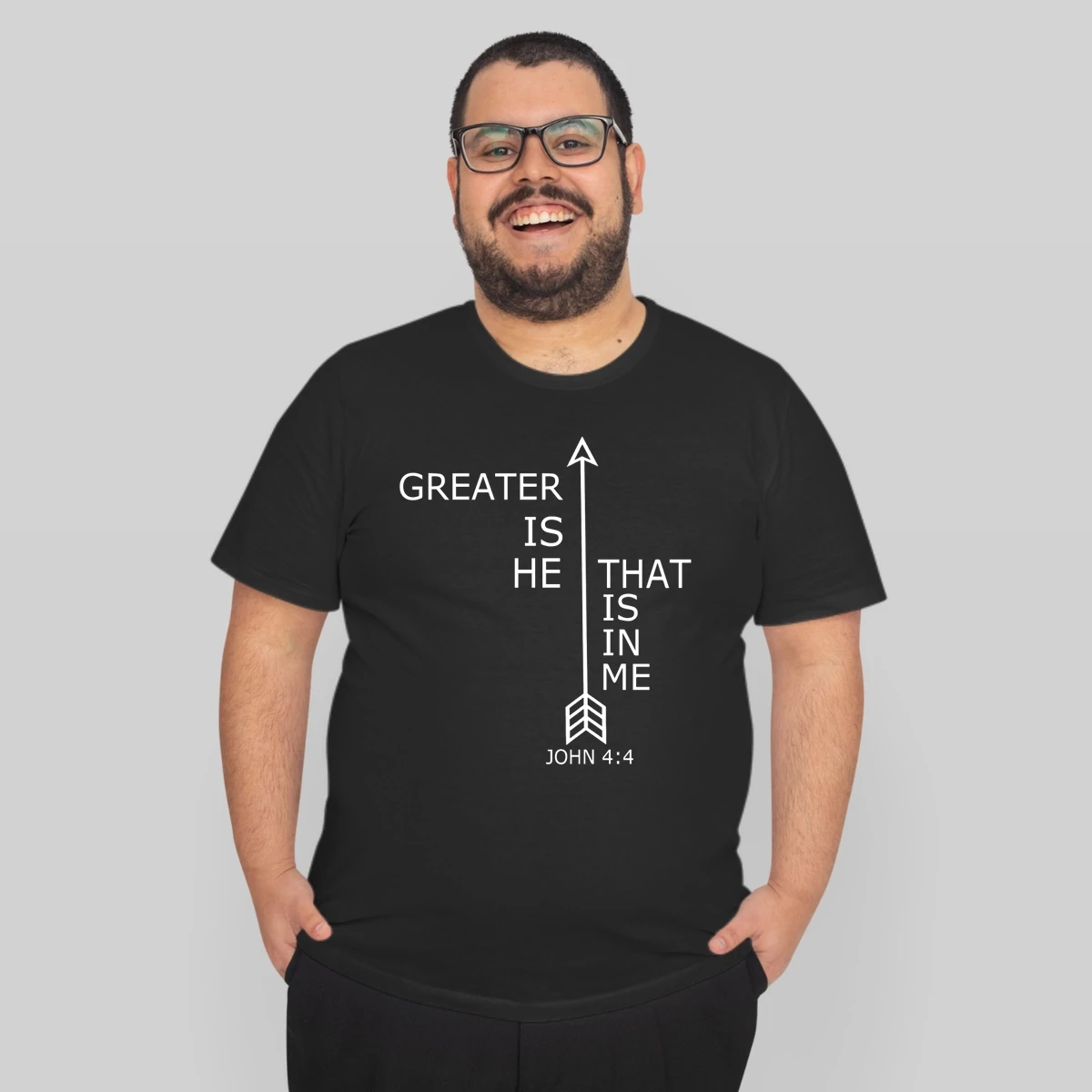 Godly Christian T Greater Is He That Is In Me