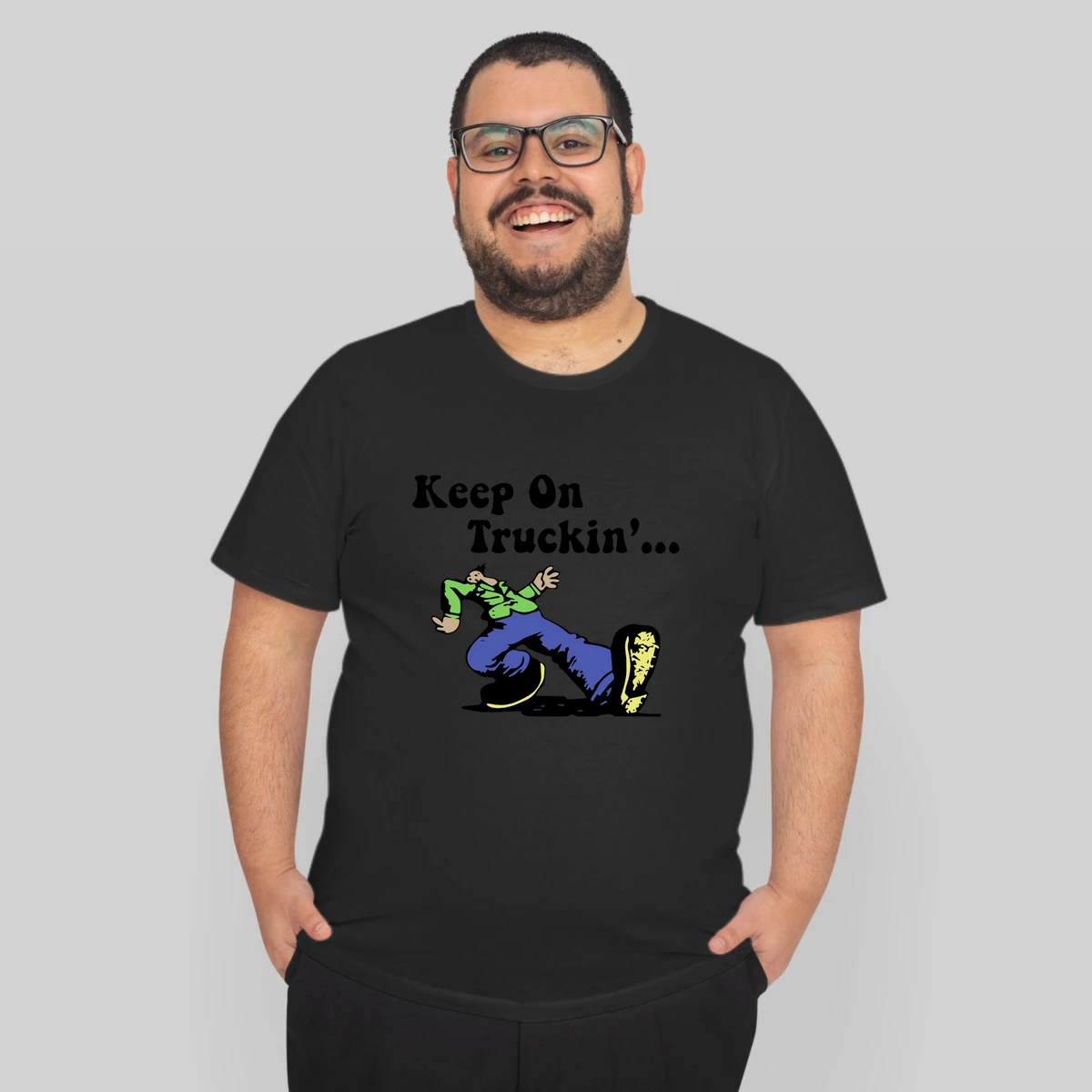 Good Vibes Vintage Keep On Truckin 1970s