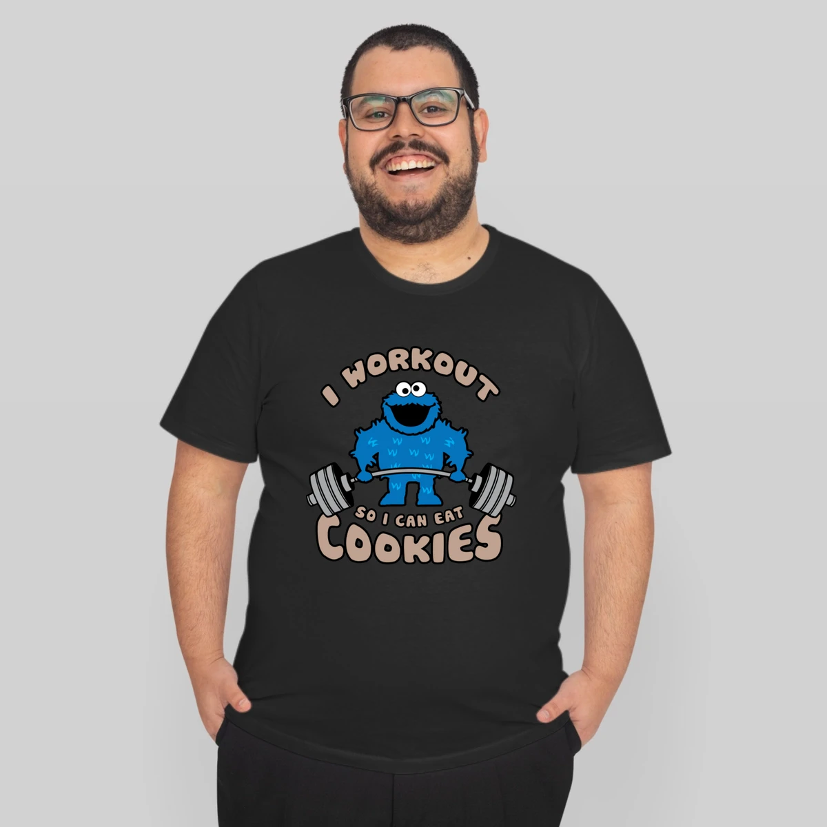 I Workout So I Can Eat Cookies Cookie Monster