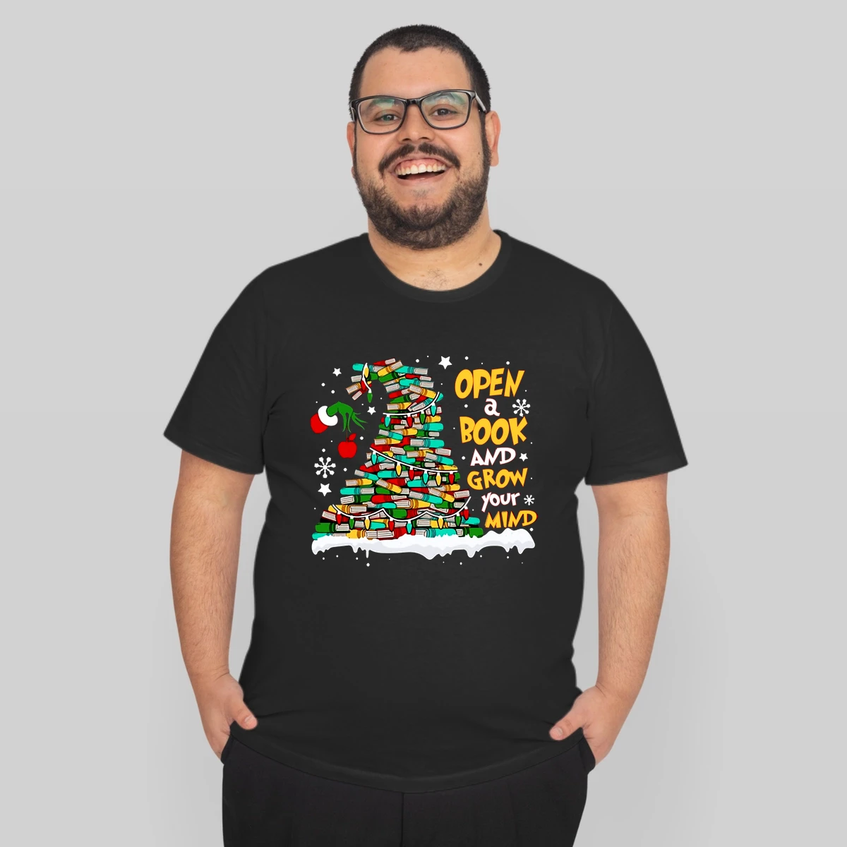 Librarian Open A Book And Grow Your Mind