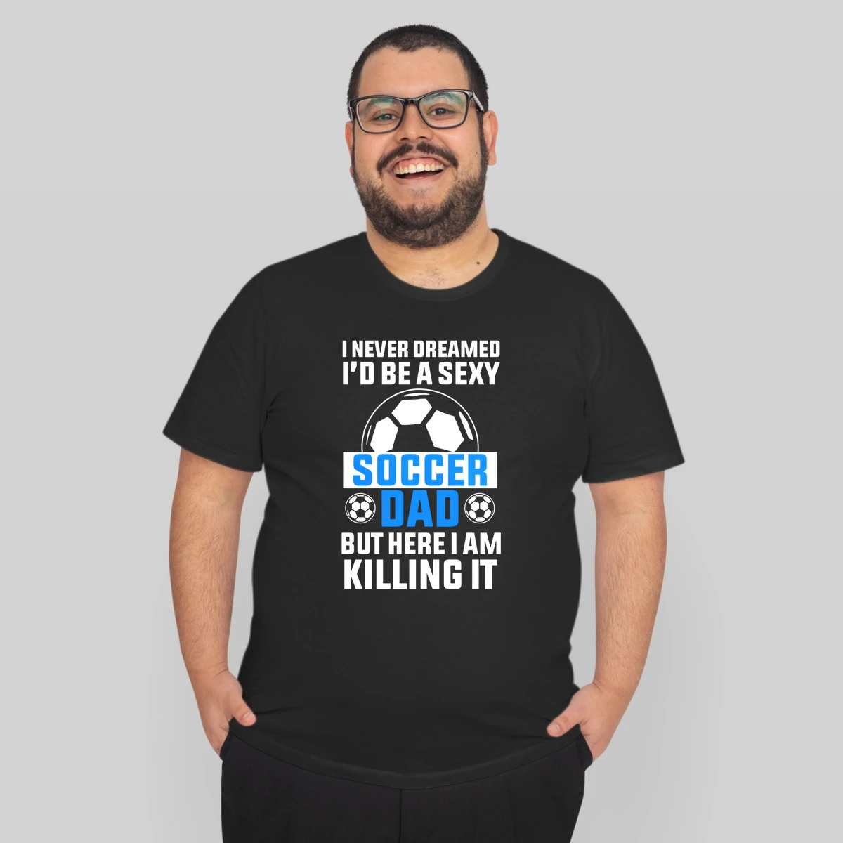 Mens Soccer Dad Funny
