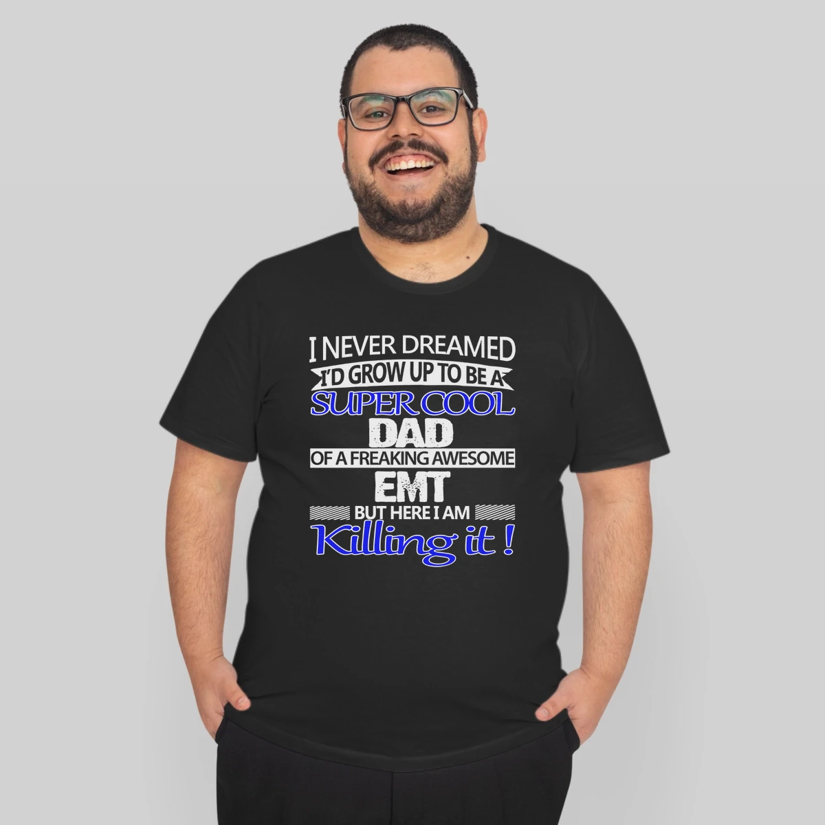 Mens Super Cool Dad Of An Emt