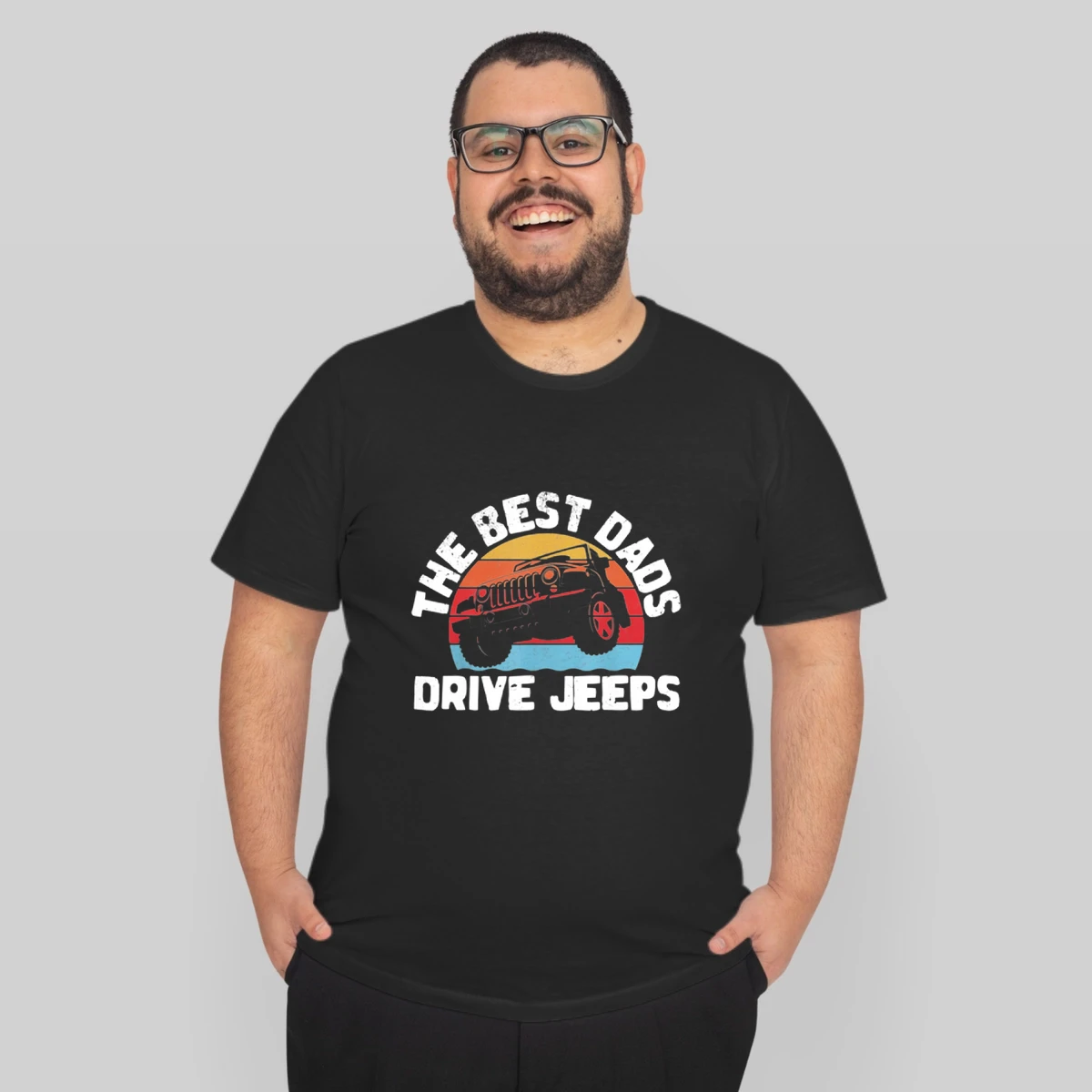 Mens The Best Dads Drive Jeeps Great Fathers Day