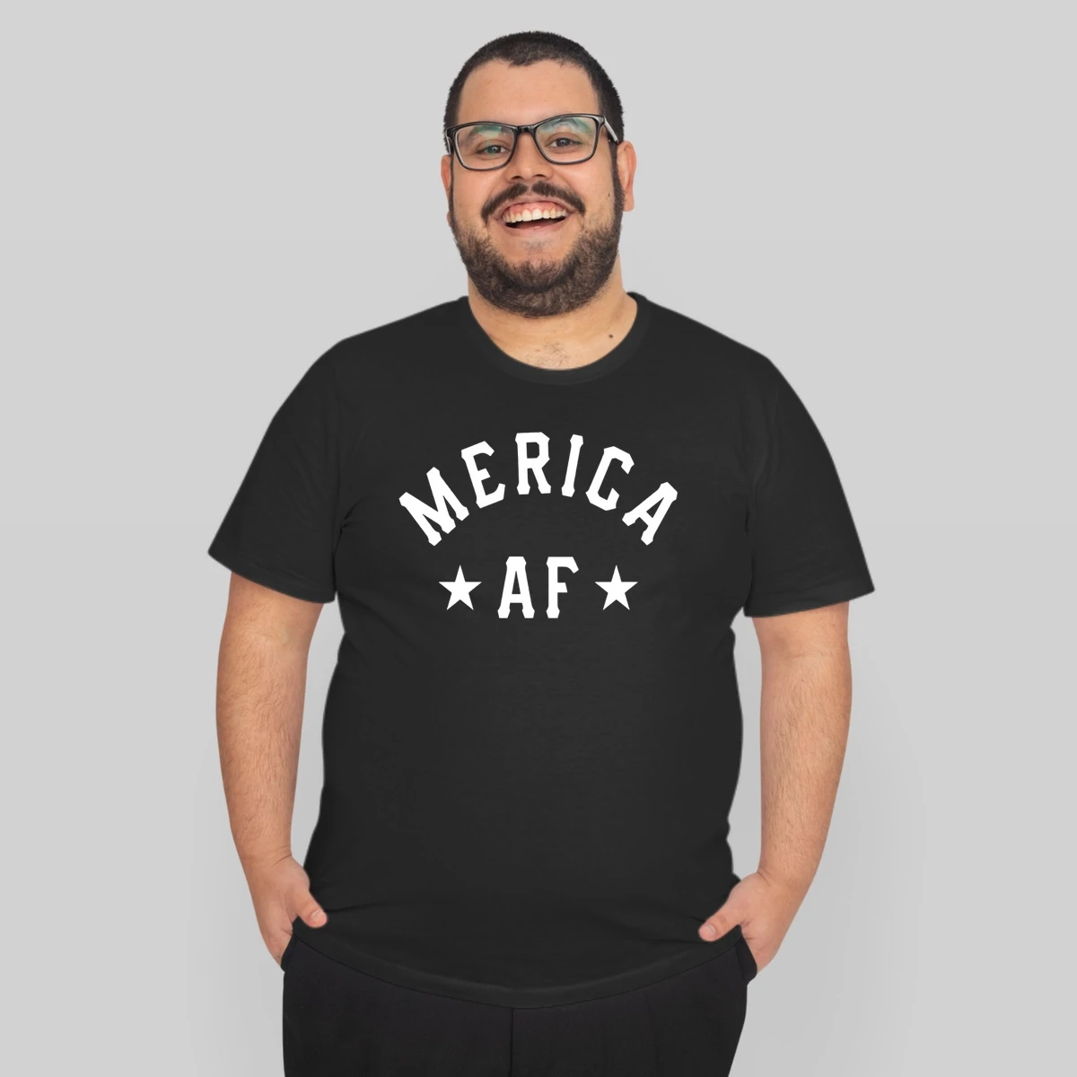 Merica Af American Patriotic Tee