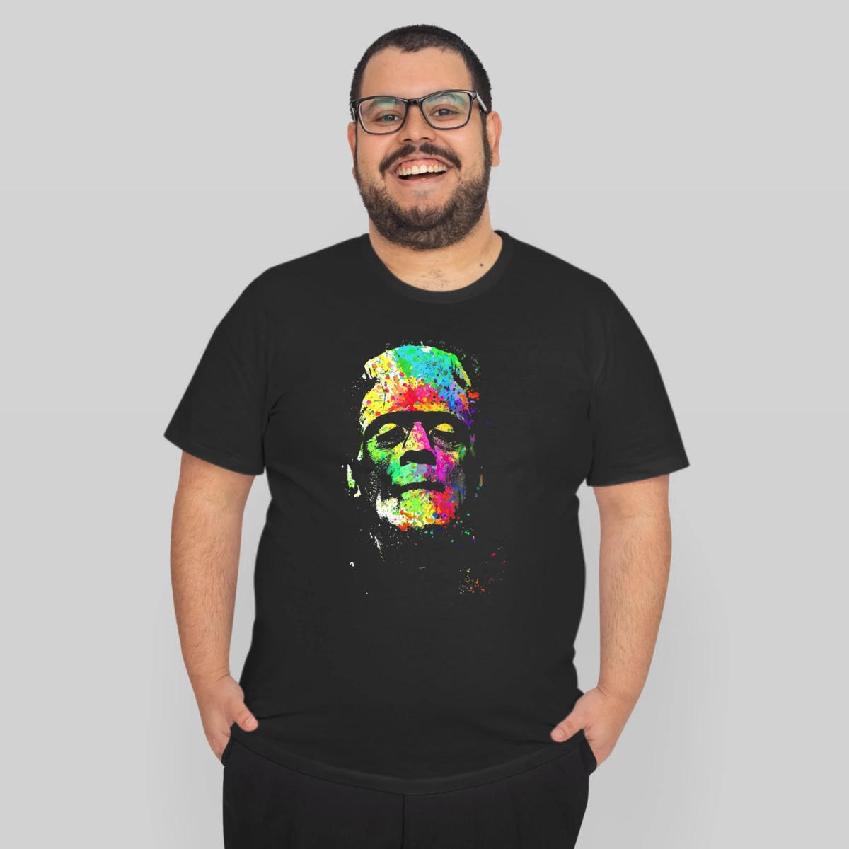 Messy Color Frankenstein Bella Flowy Tank