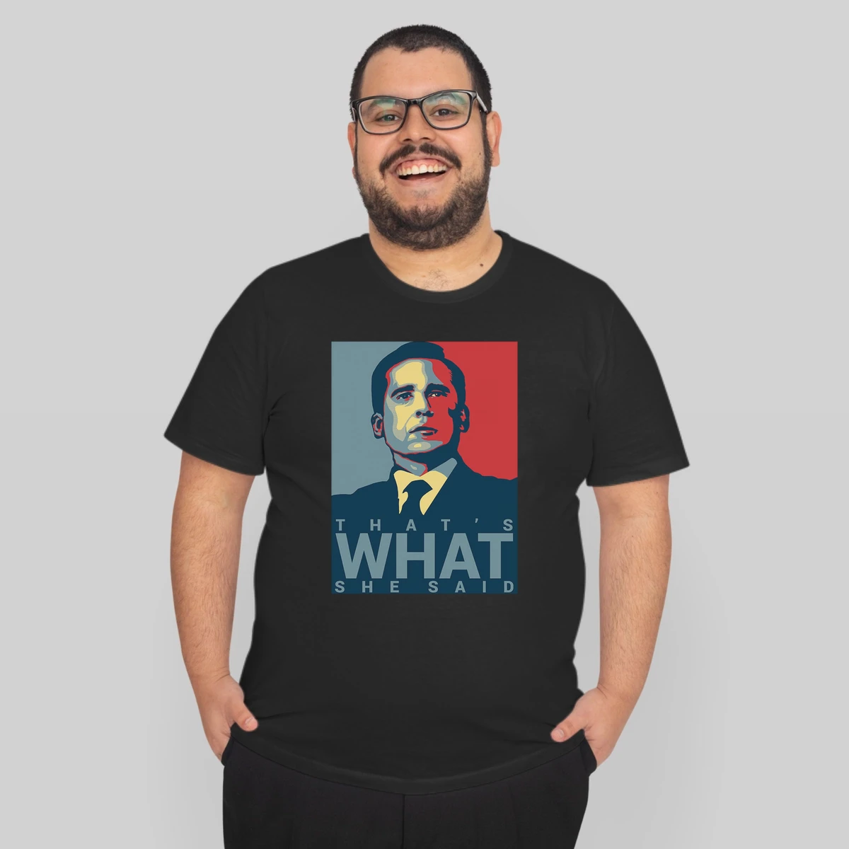 Michael Scott Thats What She Said Art Vintage