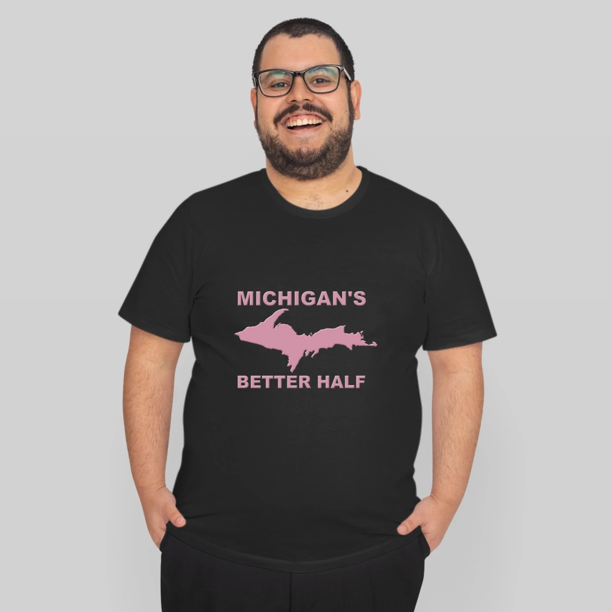 Michigan Better Half Pink Upper Peninsula Yoopers