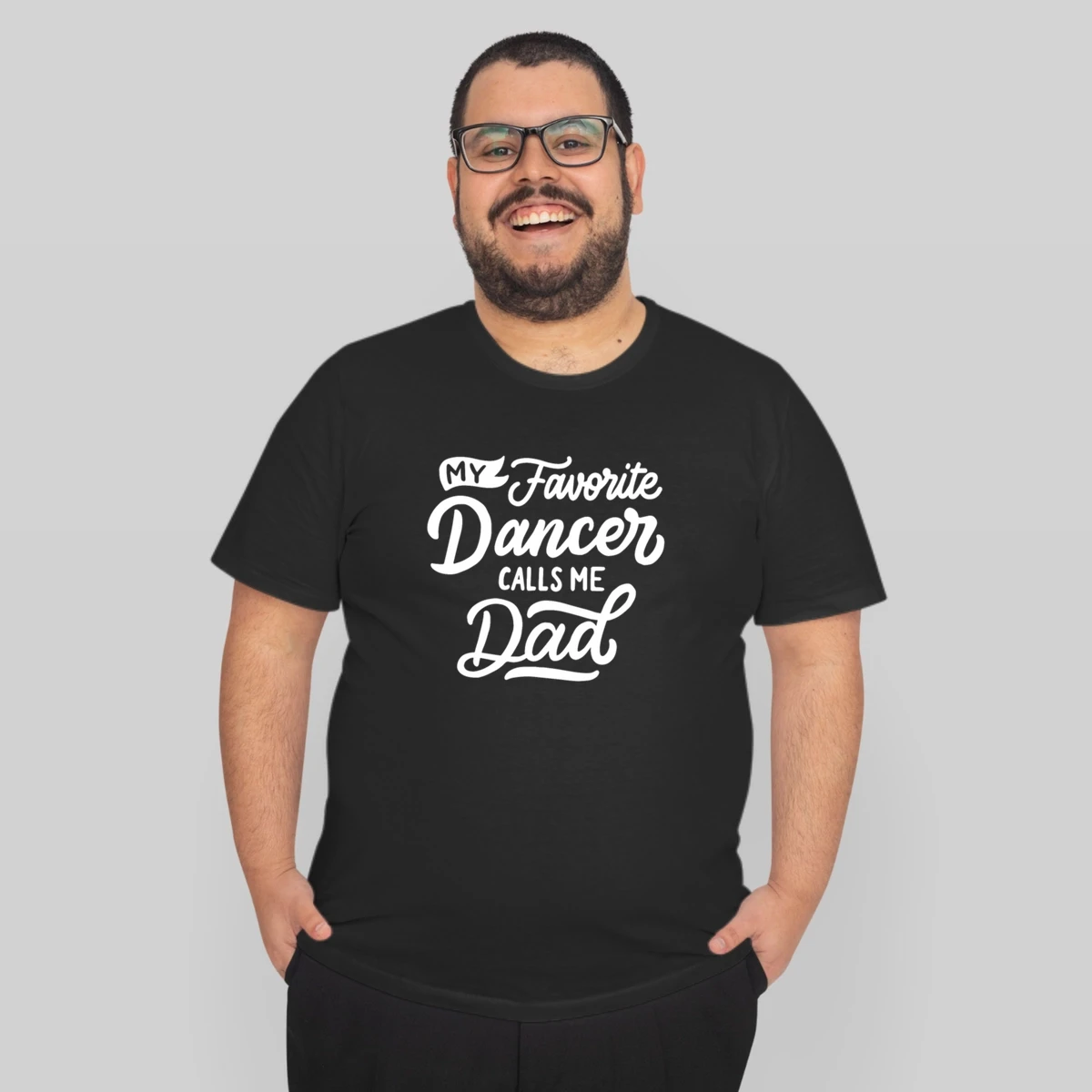 My Favorite Dancer Calls Me Dad Funny Sports Tee