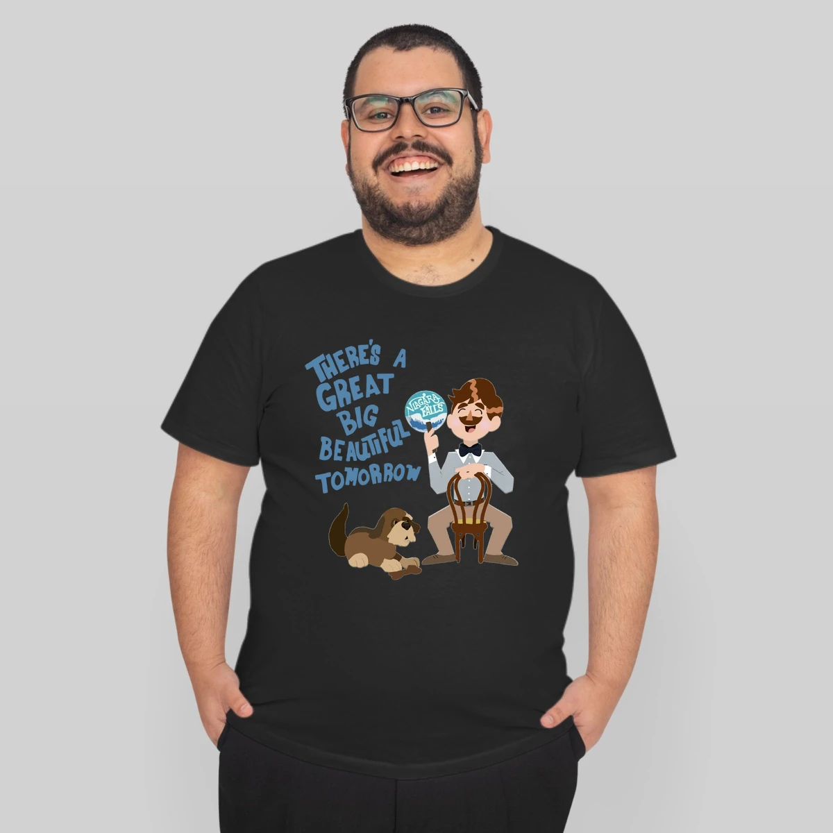 Niagara Falls Theres A Great Big Beautiful Tomorrow Sweater Longsleeve