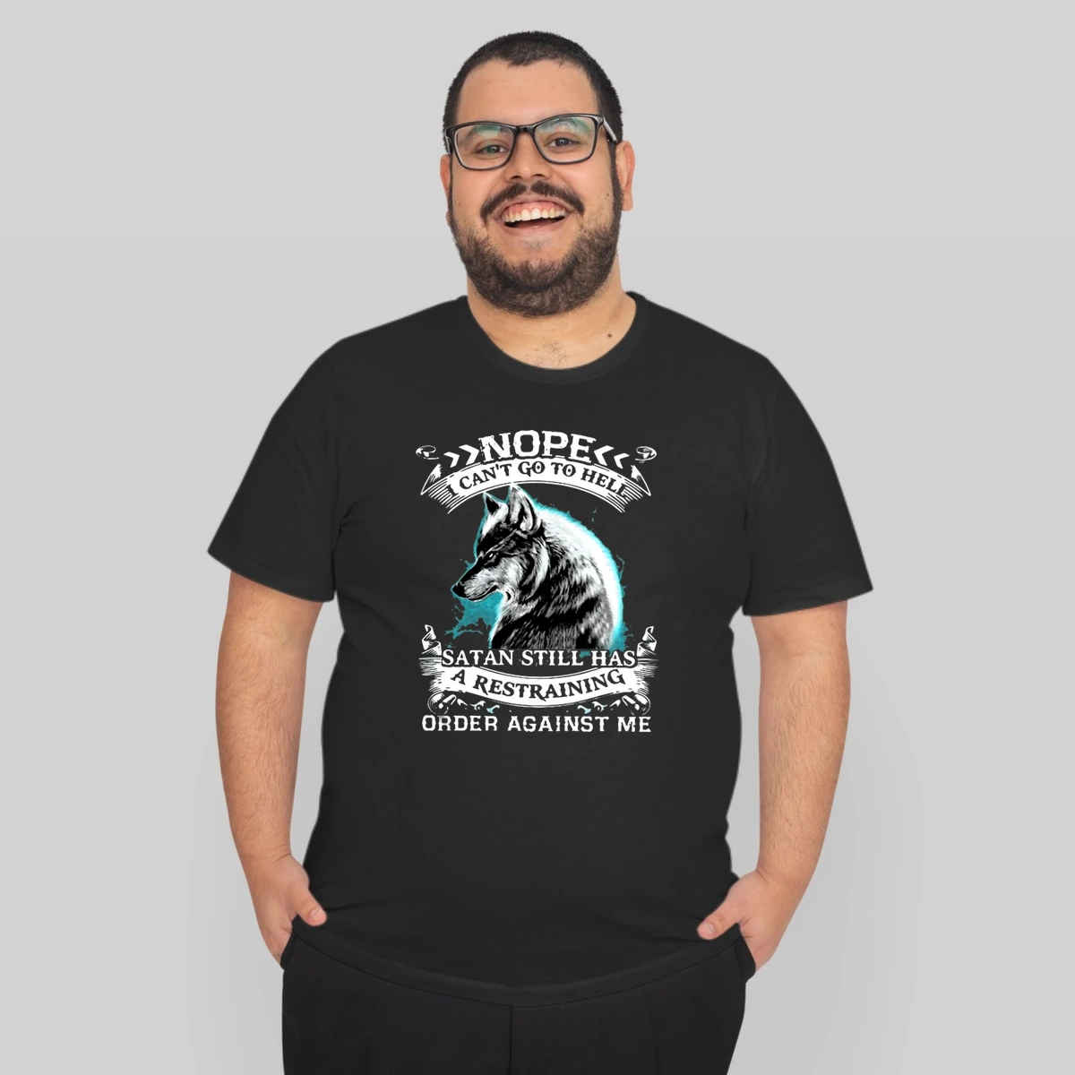 No I Cant Go To Hell Satan Still Has A Restraining Order Agains Me