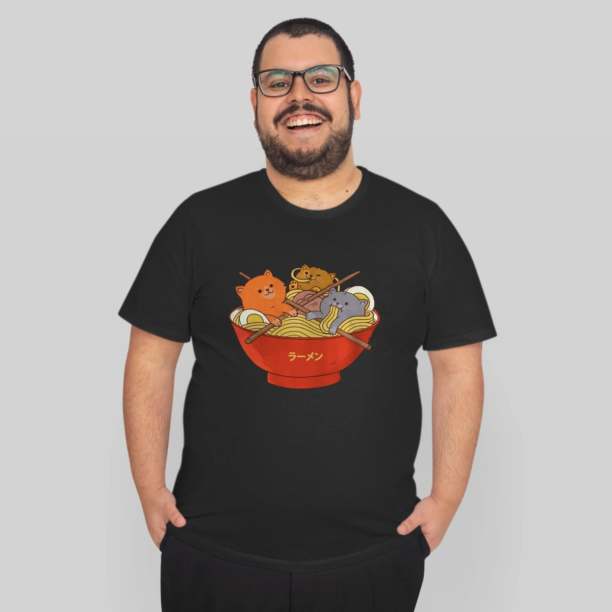 Ramen Noodles And Cats