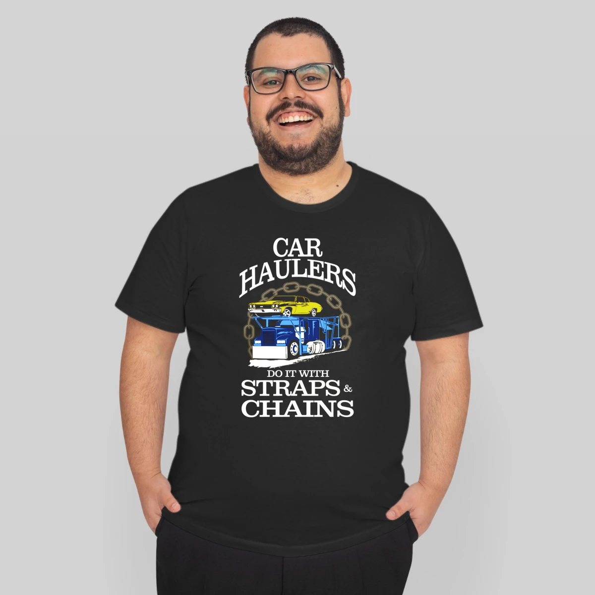 Truck Driver Car Hauler Straps Chains Lc