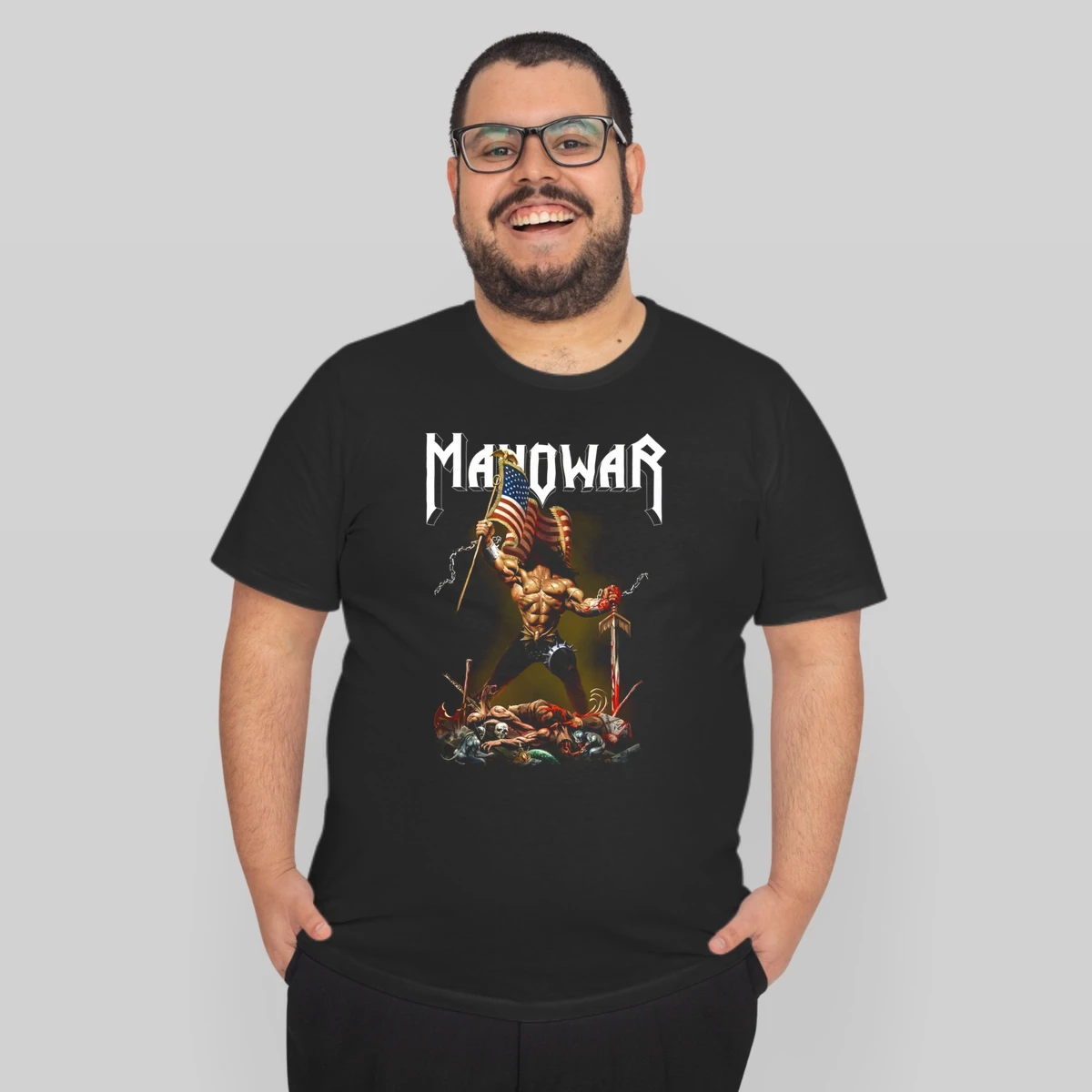 2 Side Manowar Warriors Of The World Usa