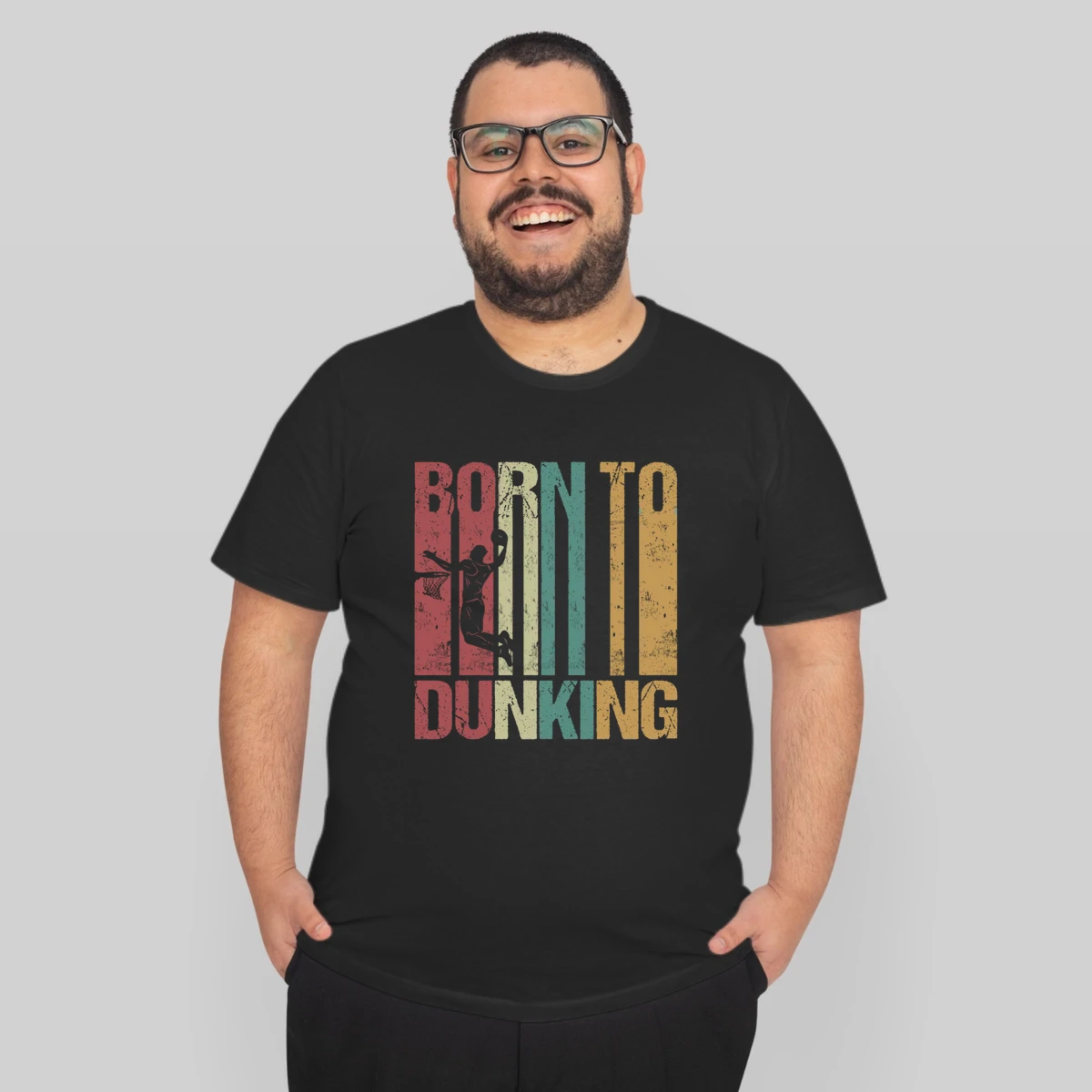 Basketball Dad Dunk Born To Vintage Retro Fathers