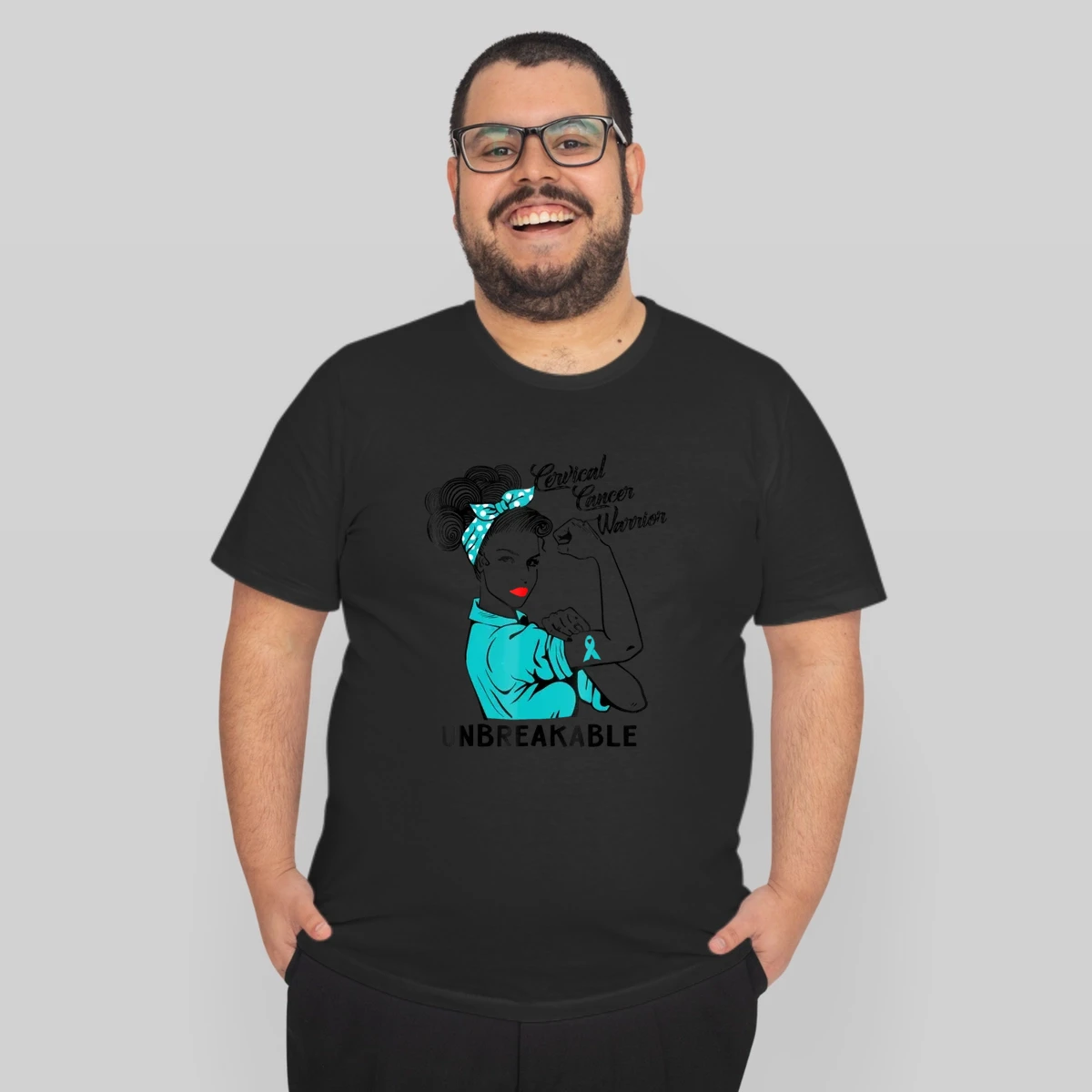 Cervical Cancer Warrior Unbreakable Awareness Gift