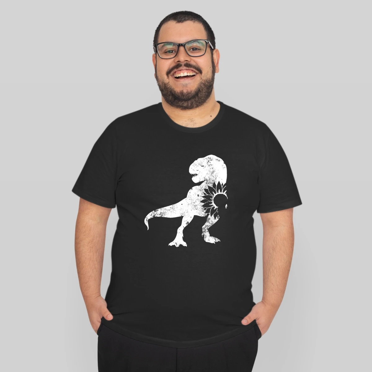 Vintage Dinosaur Graphic Sunflower Mother Gifts