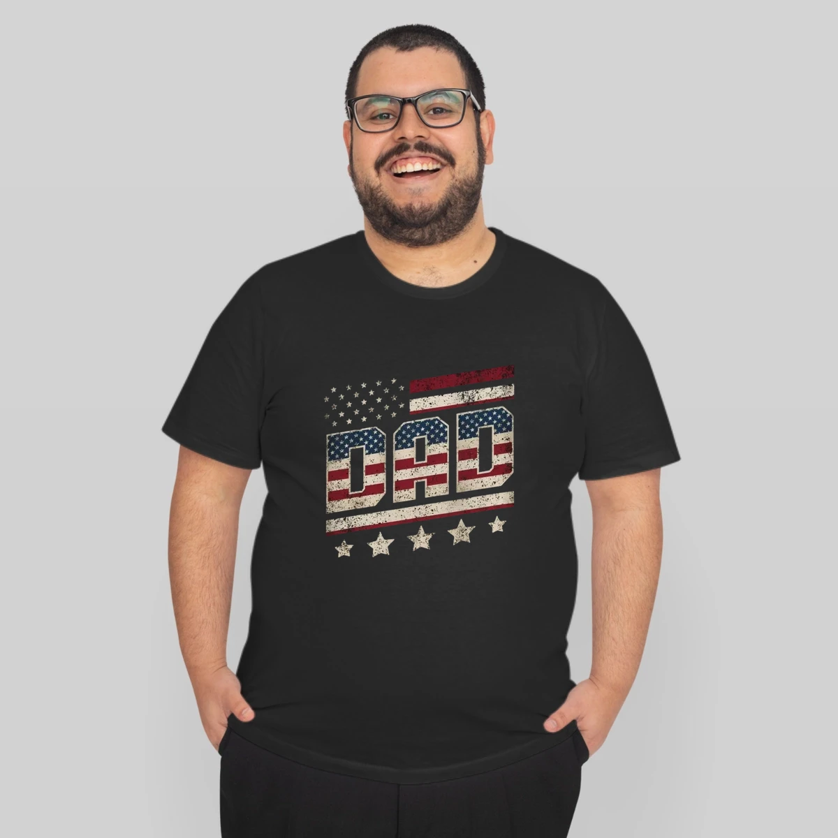 Vintage Dad Usa American Daddy Fathers Day