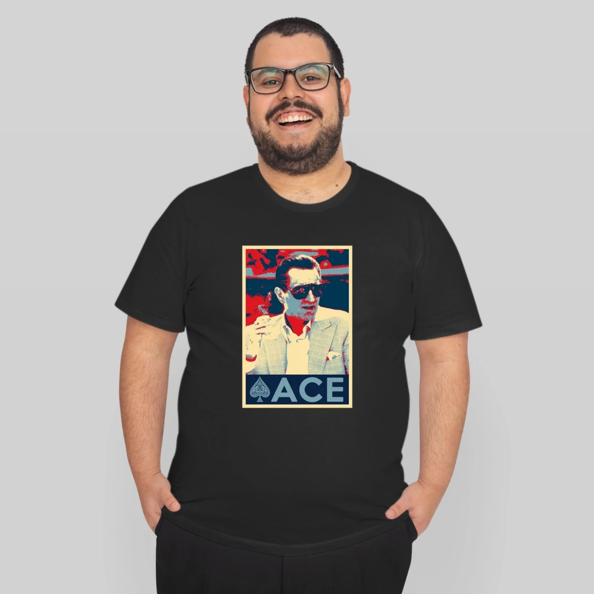 Ace Rothstein Hope Casino Las Vegas Gangster Retro Movie T Shir