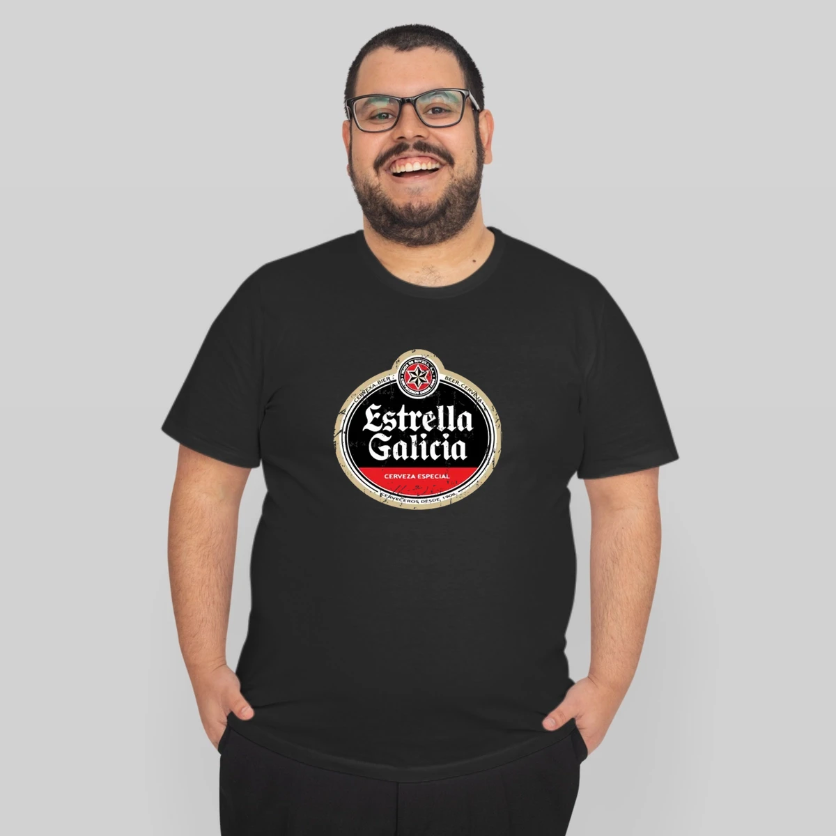 Estrella Galicia Logo Popular Beer Lagar Alcohol Beverage Drink Fan Gift