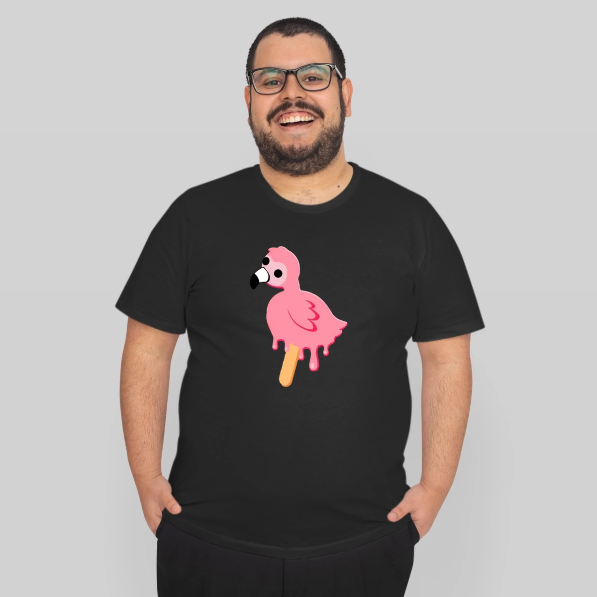 Flamingo Melting Pop Iphone Phone Case