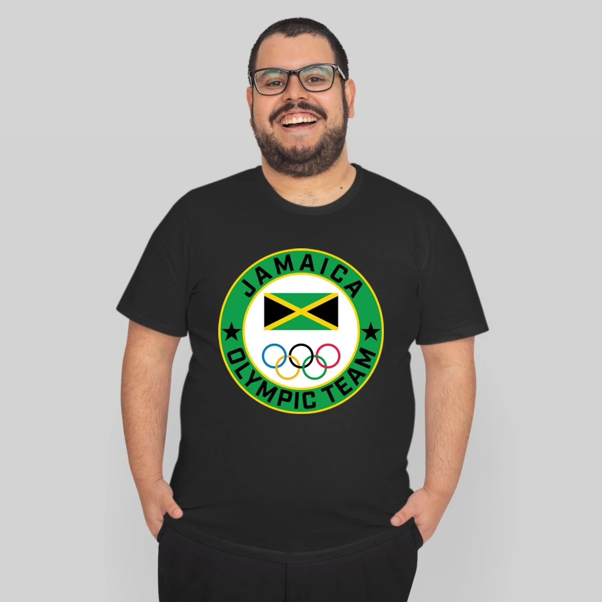 Jamaica Winter Olympic Team Pyeongchang 2018 Round Logo
