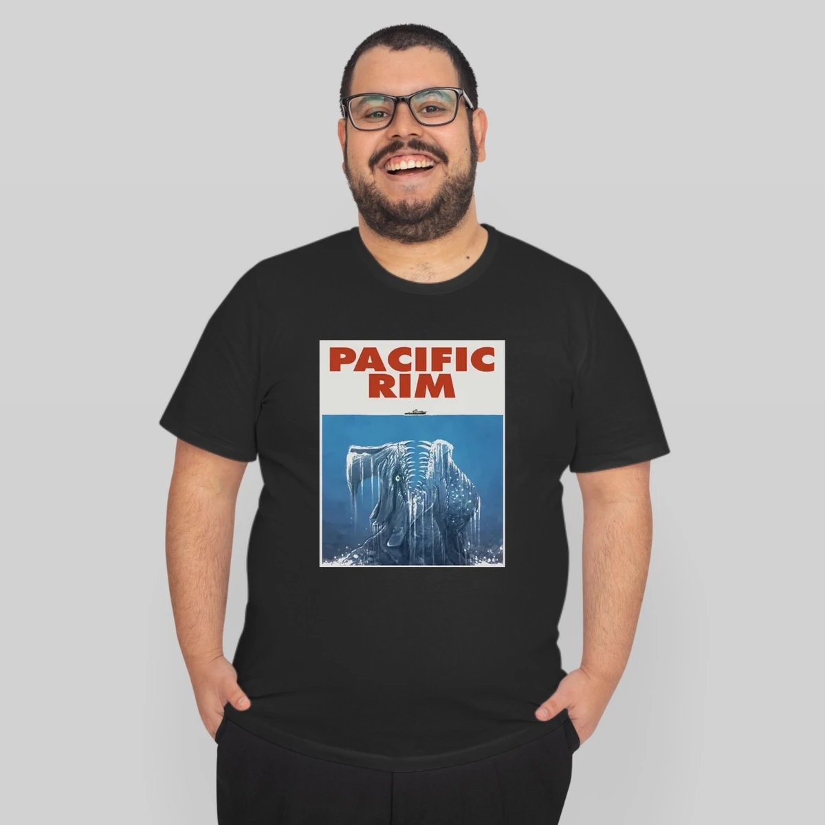 Pacific Rim Jaws Satire Monster Undersea Ship