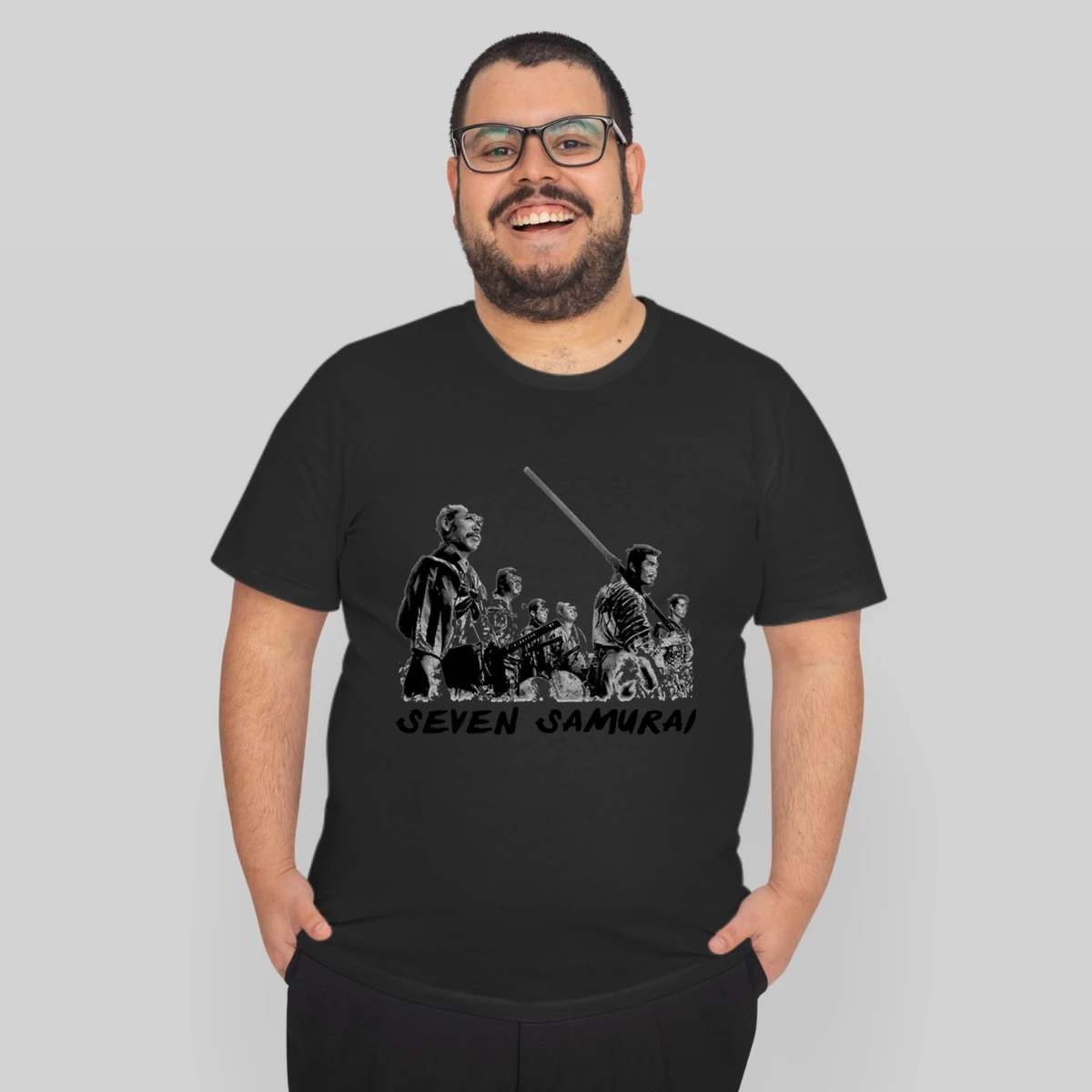 Seven Samurai Kurosawa Movie White