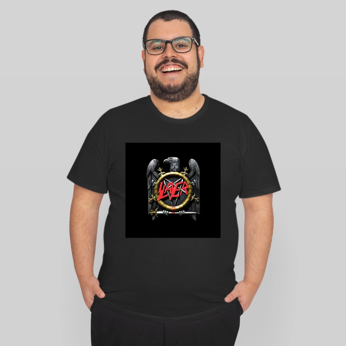 Slayer Eagle Logo Vintage Retro Rock Band Album Cover Fan Christmas Holiday Holiday