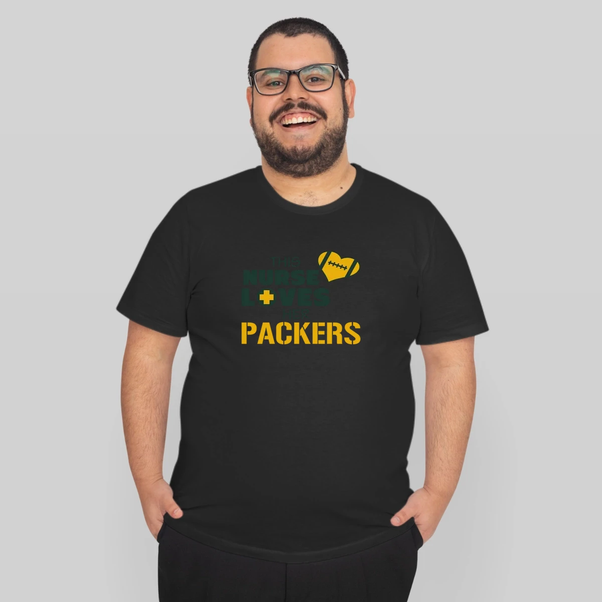 This Nurse Loves Her Packers Football Green Bay Packers Team Colors Ladies