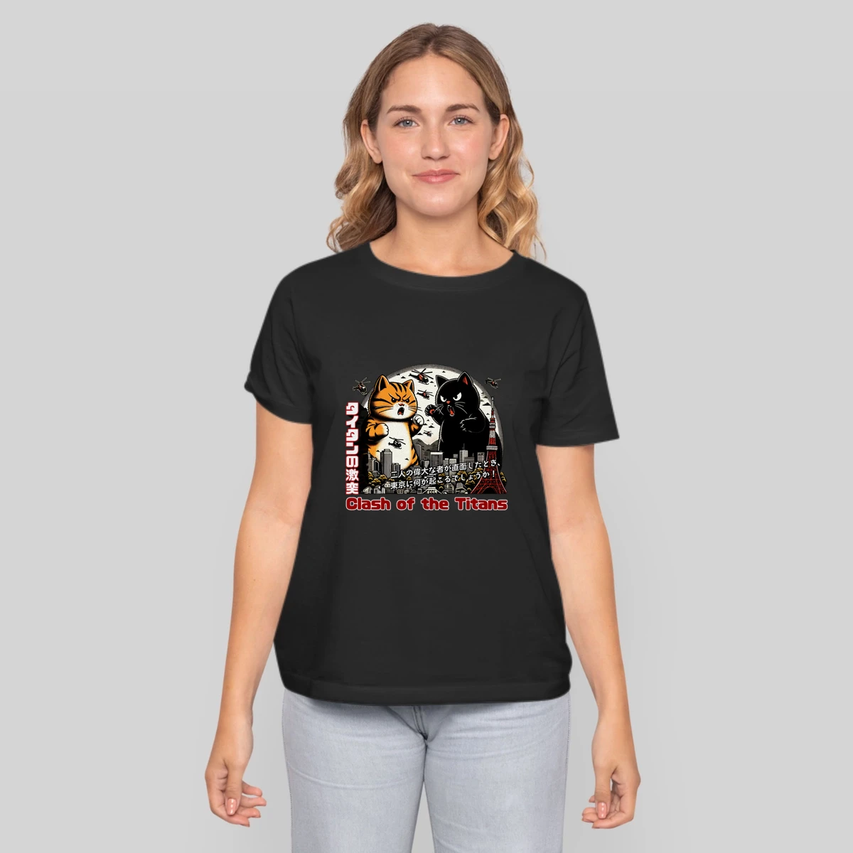 Clash Of The Titans Giant Kawaii Cats In Tokyo