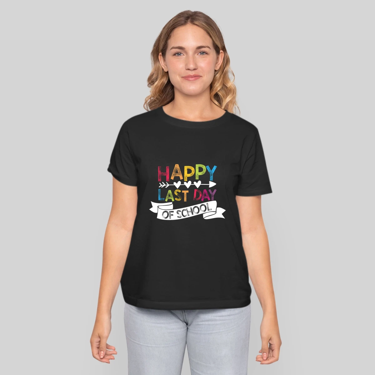 Happy Last Day Of School Stamps Teacher T Shirts