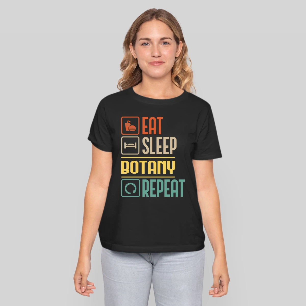 Eat Sleep Botany Repeat Vintage Botanist Funny