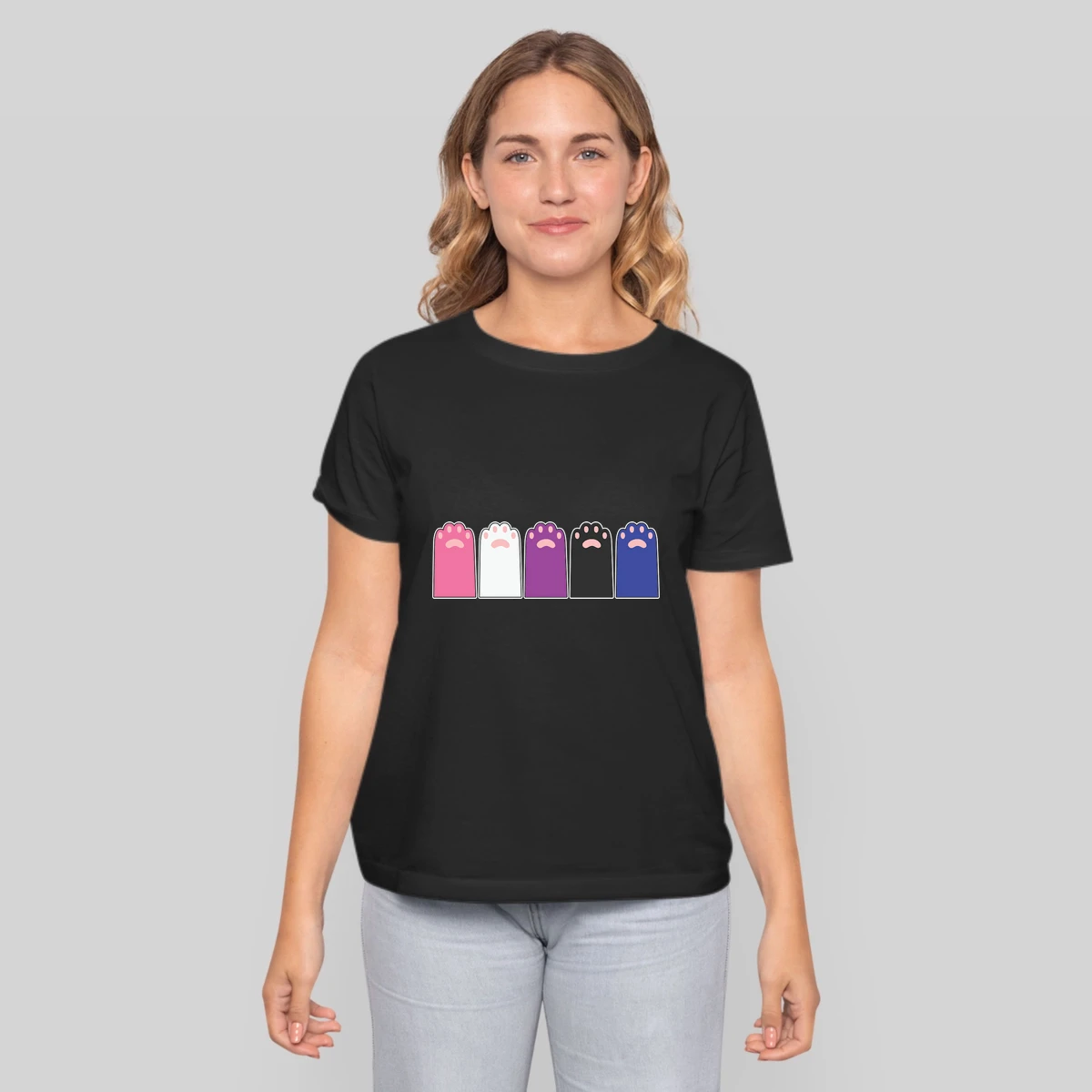 Genderfluid Pride Cat Lgbt Fluid