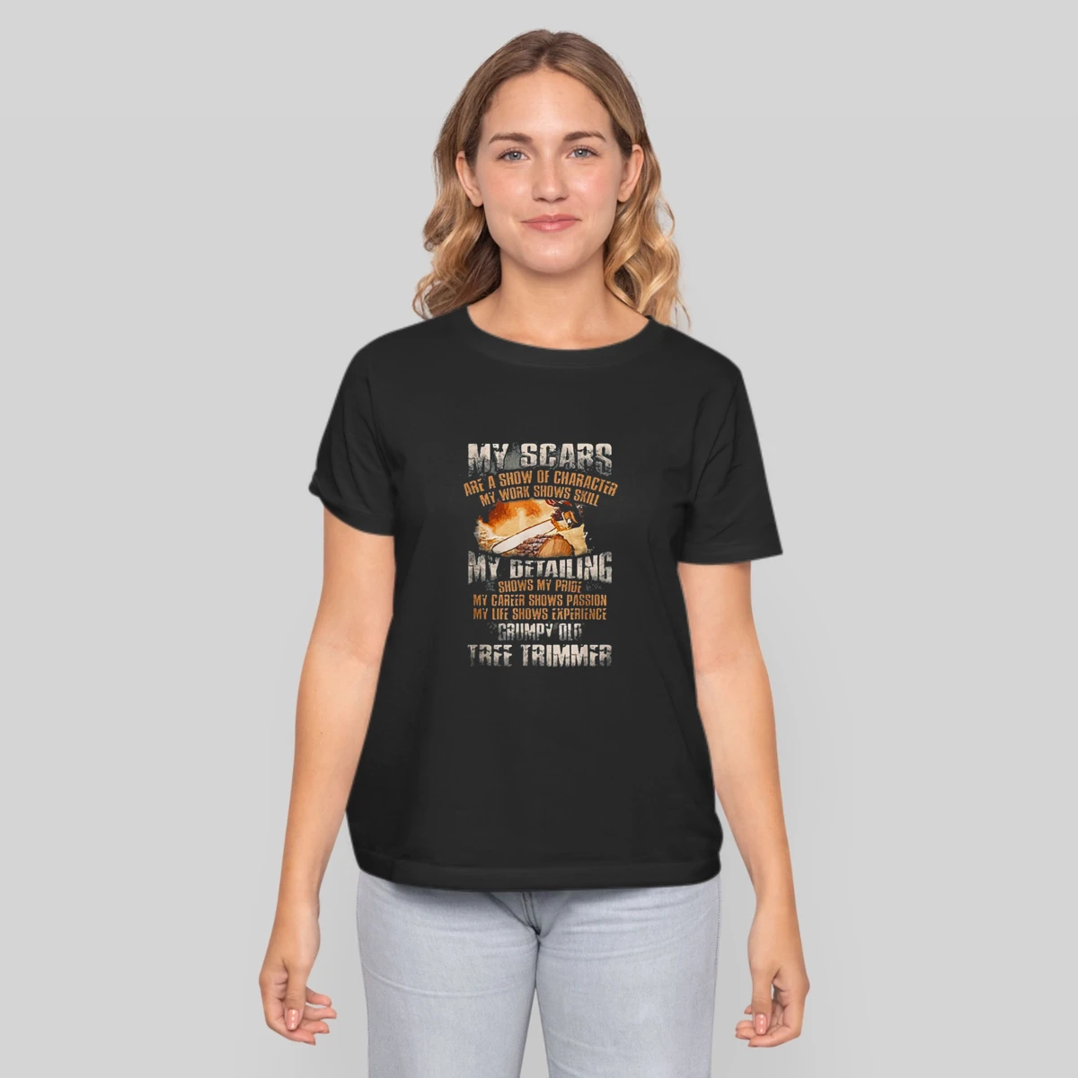 Mens Tree Climber Tree Trimmer Arborist Funny Job Pride