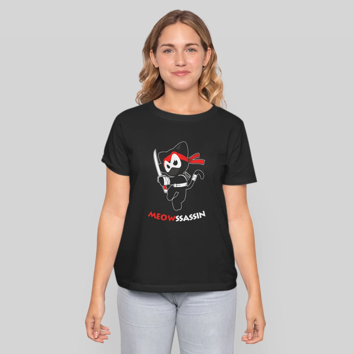 Meow Assassin Ninja Cat Meowssassin Cute Cool Funny