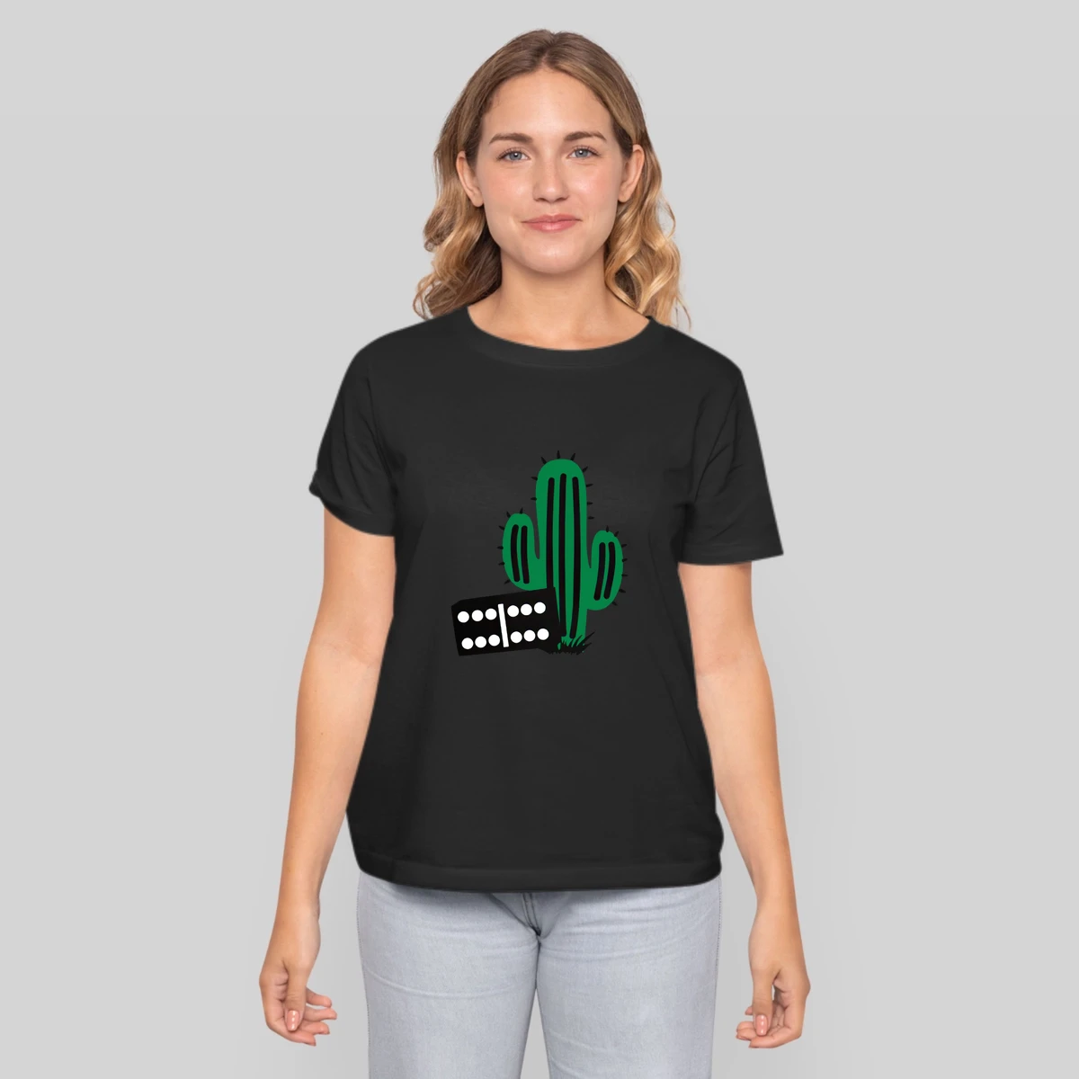Mexican Train With Cactus