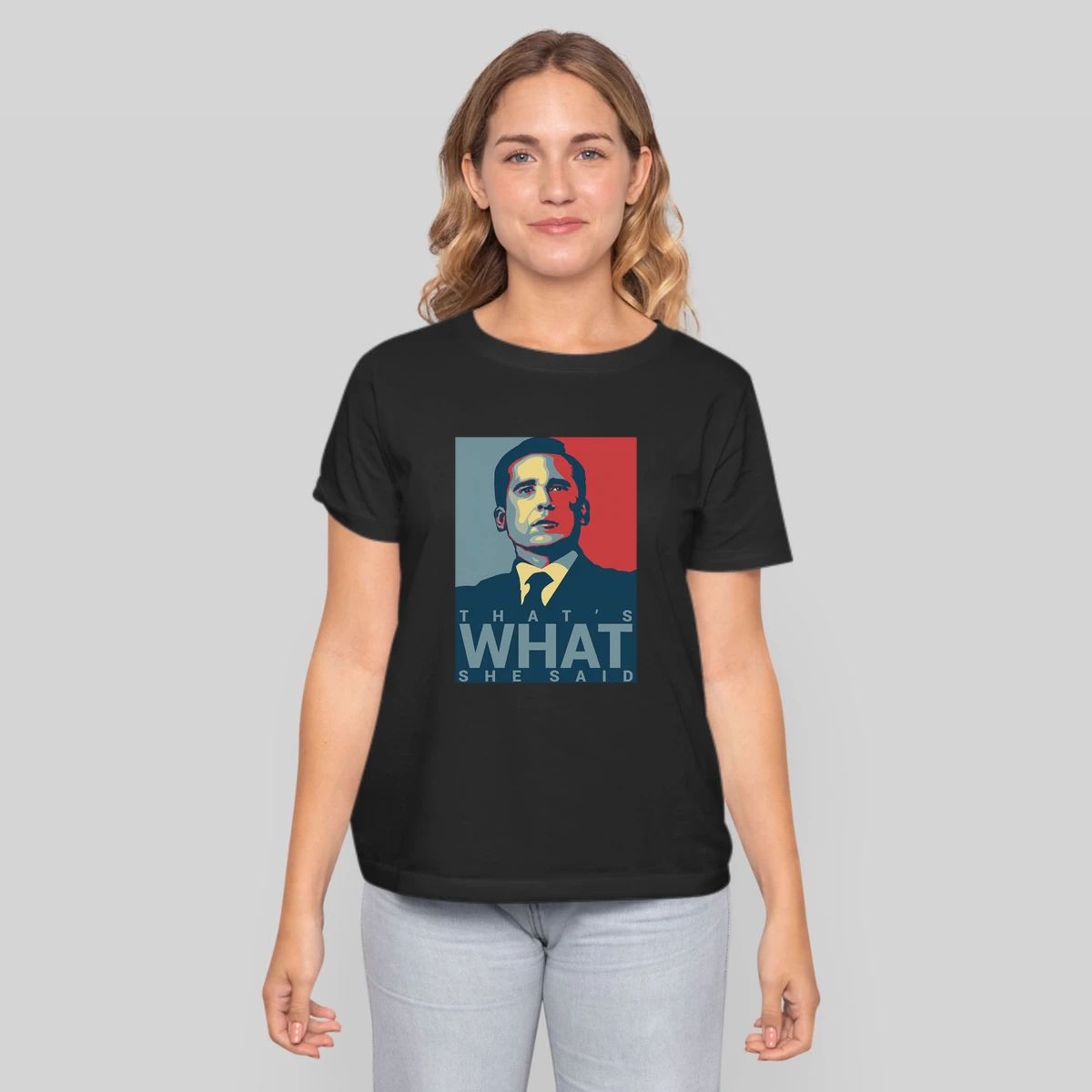 Michael Scott Thats What She Said Art Vintage