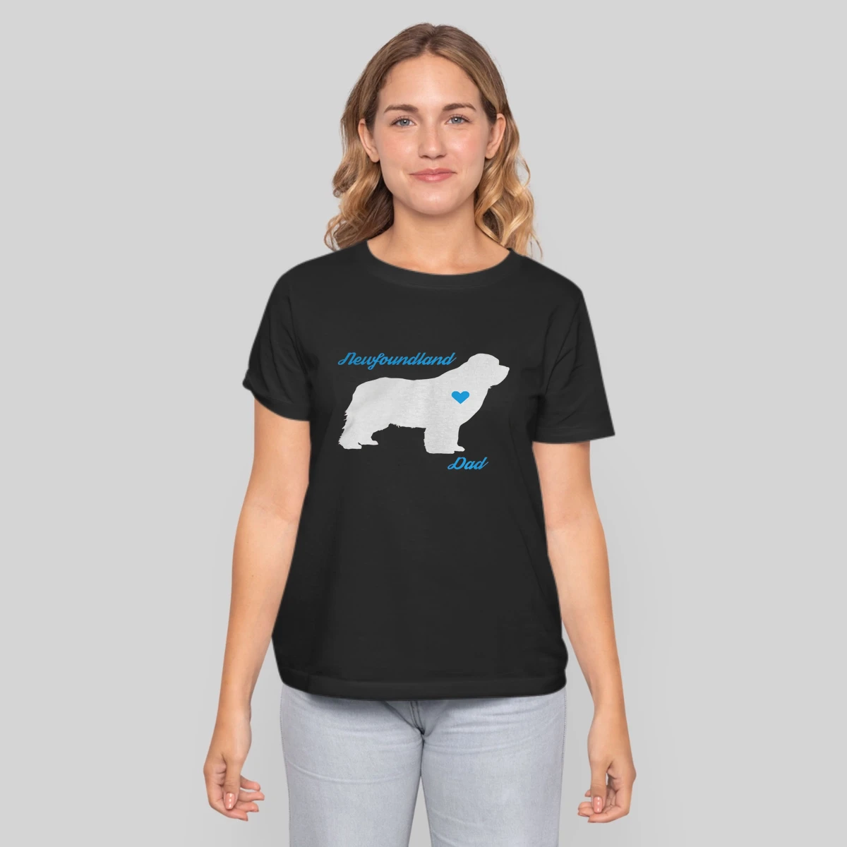 Newfoundland Dad Fathers Day Newfie Dog Lovers Black Youth B06xtrsrkt 1