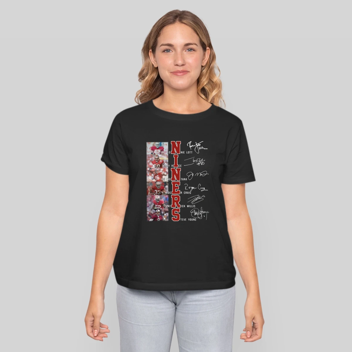 Niners Signatures Ronnie Lott Jerry Rice San Francisco