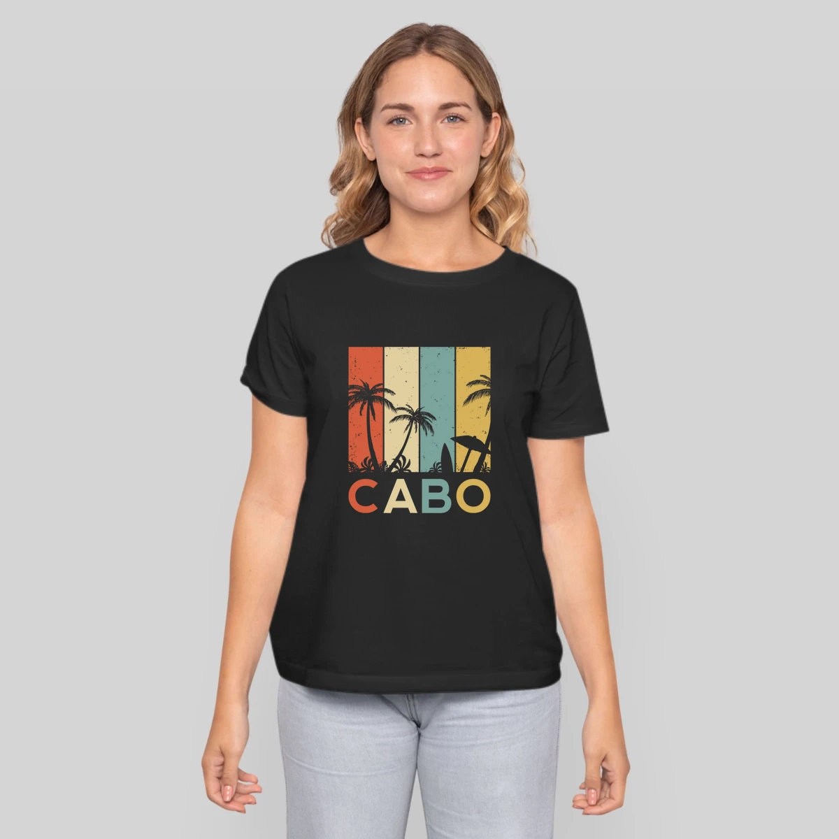 Retro Cabo San Lucas Mexico Tropical Vintage Tote Bag