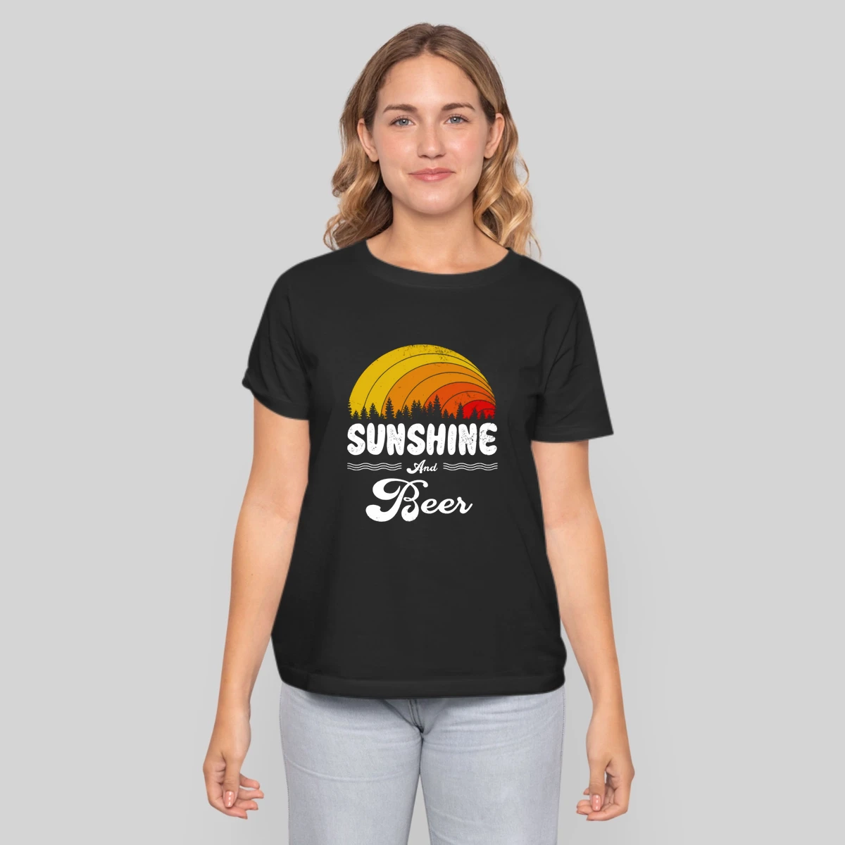 Sunshine And Beer Vintage Summer Gift 2020